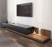 Modern TV stand in black and brown - Vitrine Furniture - TV Table & Cabinet