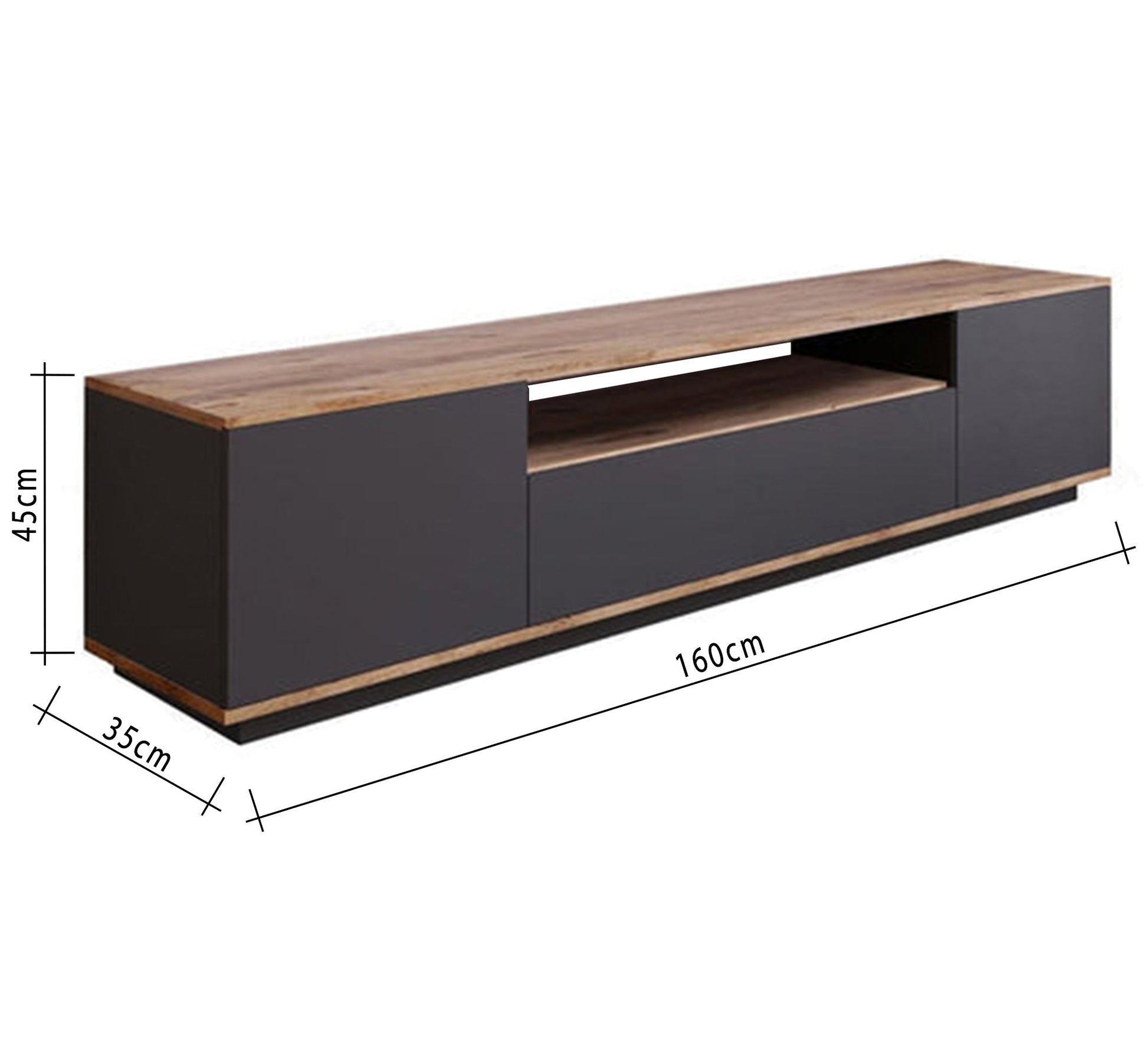 Modern TV stand with an elegant design - Vitrine Furniture - Furniture