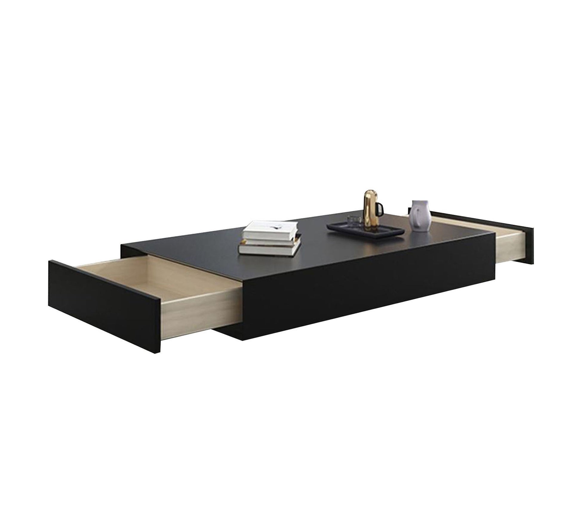 Modern TV unit and black table - Vitrine Furniture - Furniture