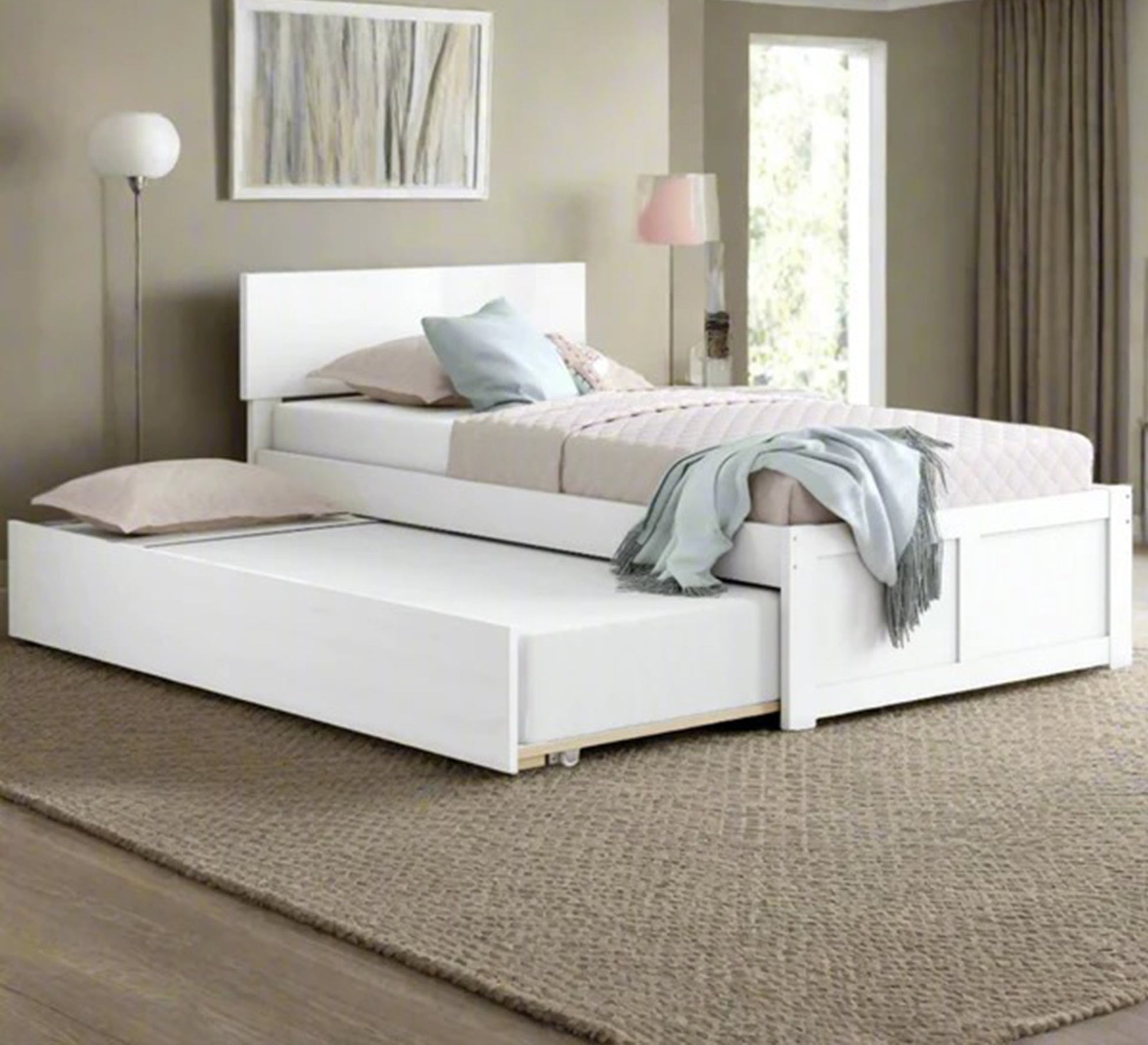 Modern Twin Bed - Vitrine Furniture - Furniture