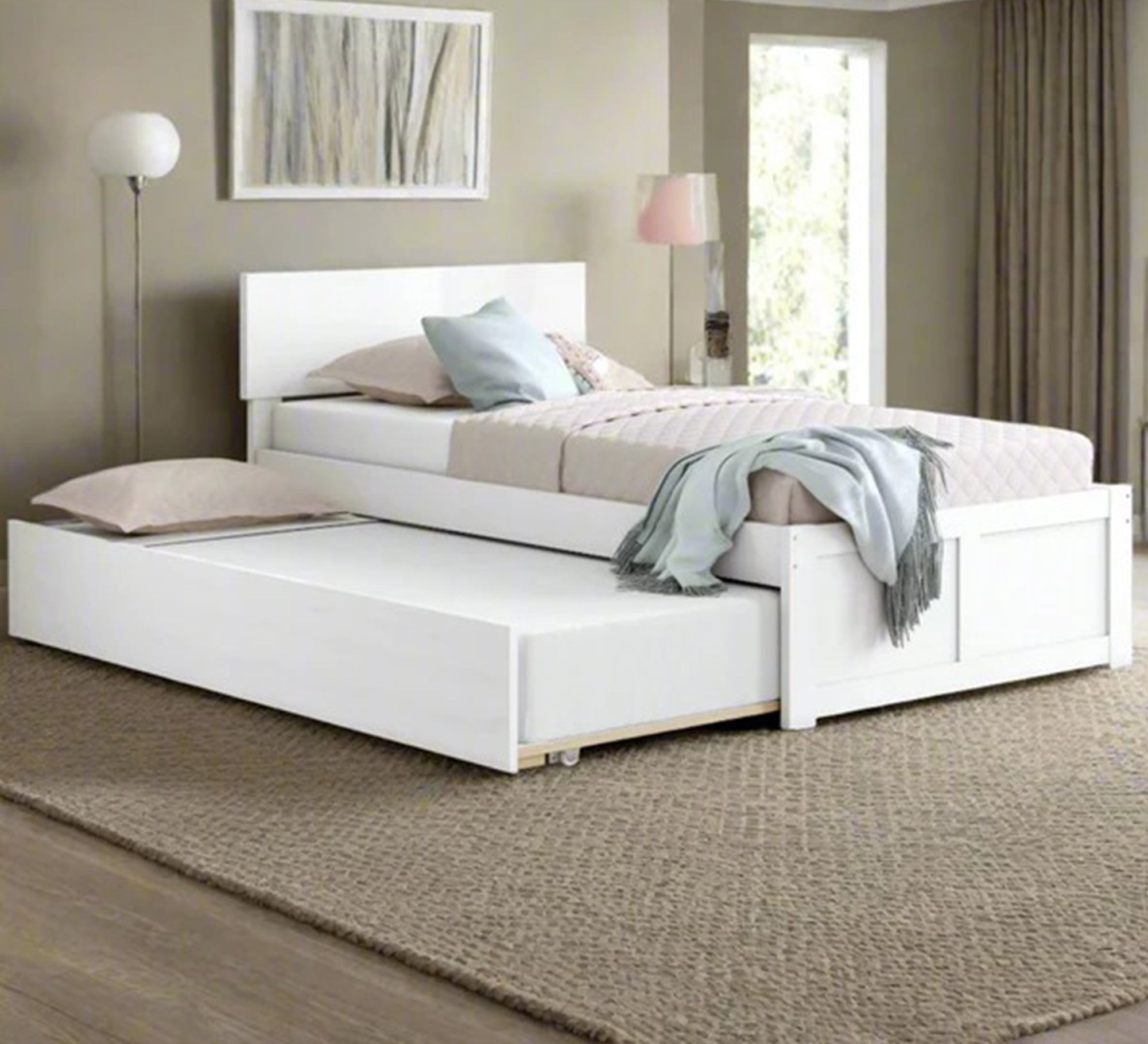 Modern Twin Bed - Vitrine Furniture - Furniture