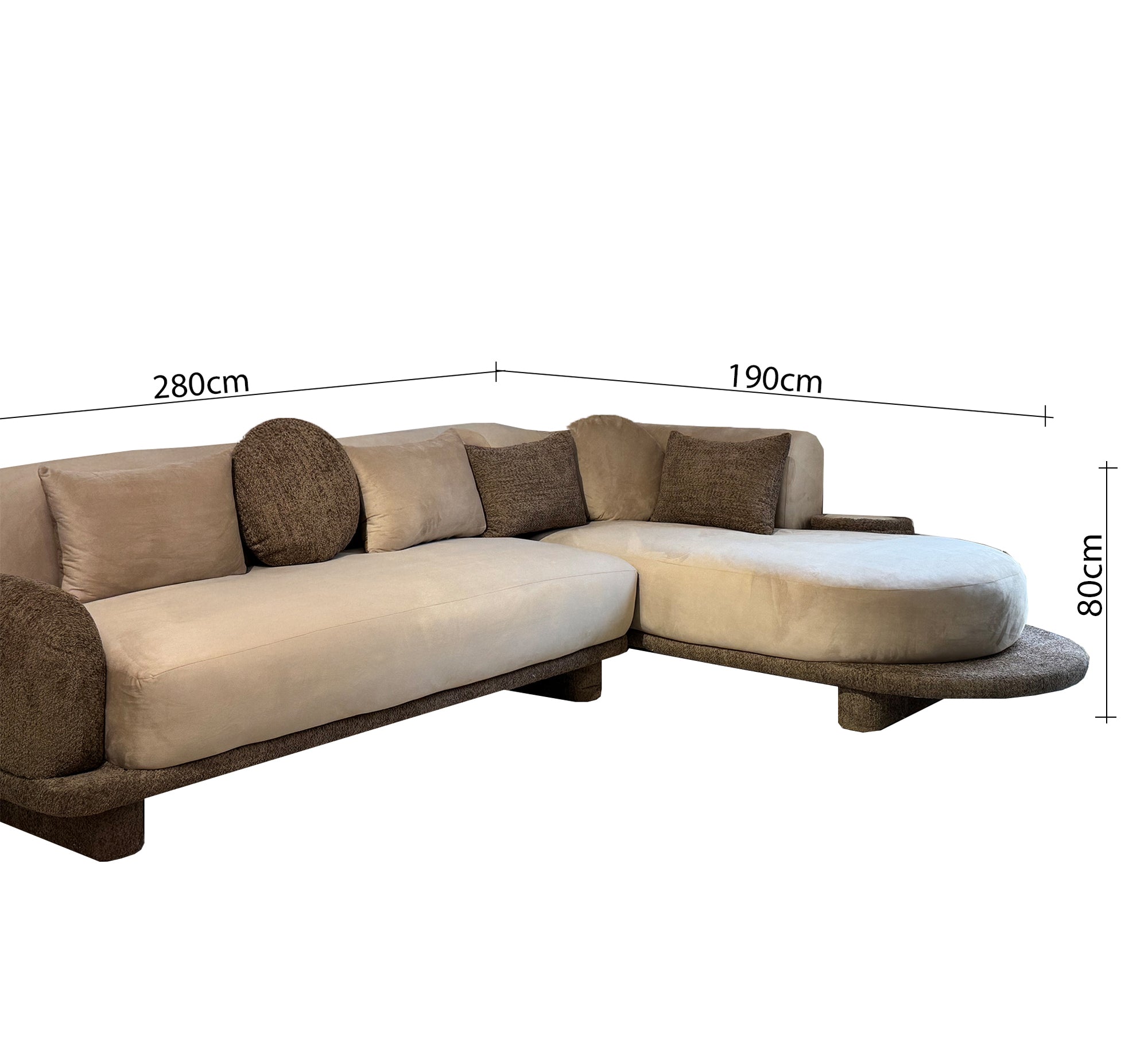 Modern upholstered L - shaped corner - Vitrine Furniture - Furniture