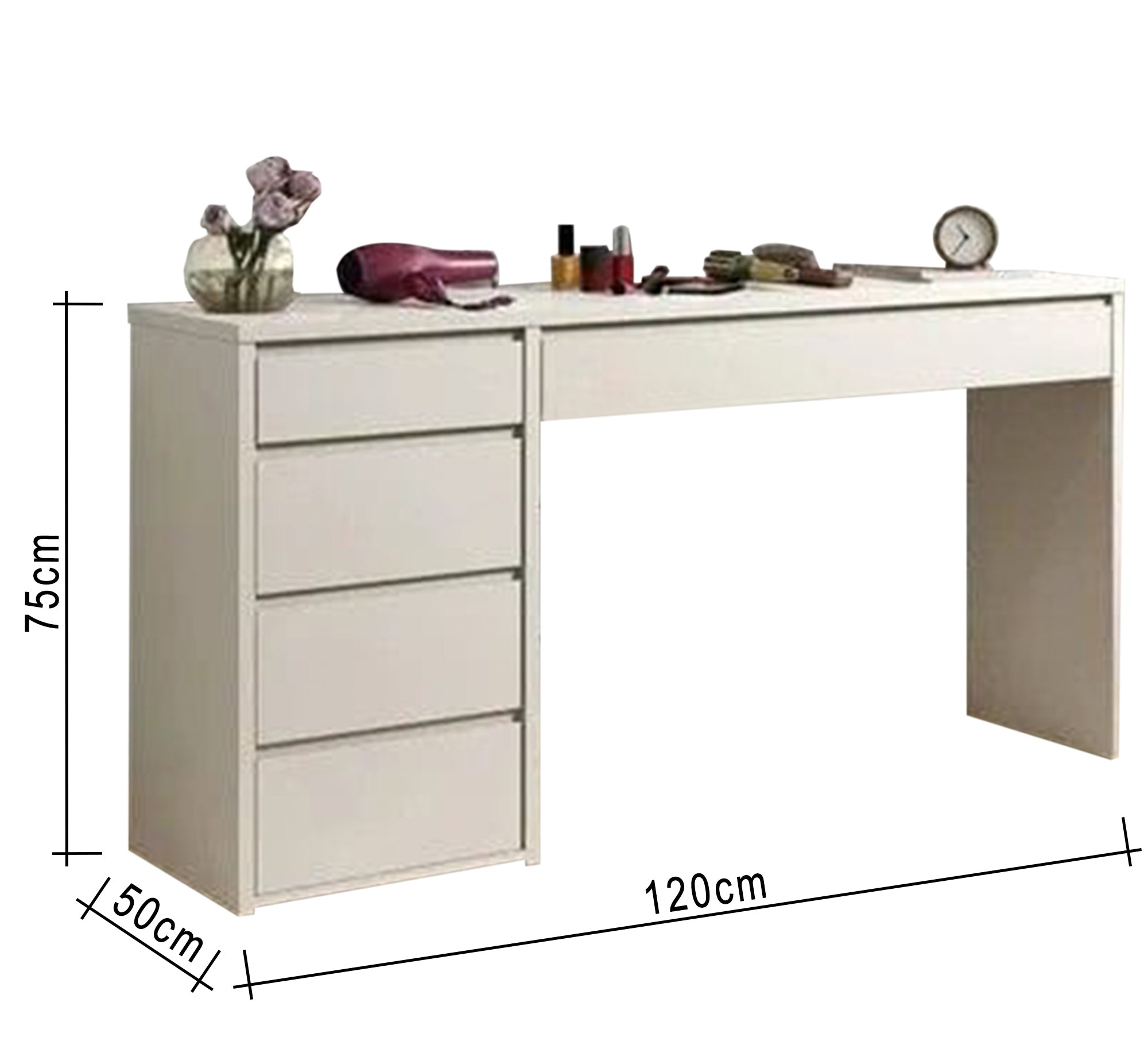 Modern white desk - Vitrine Furniture - Furniture
