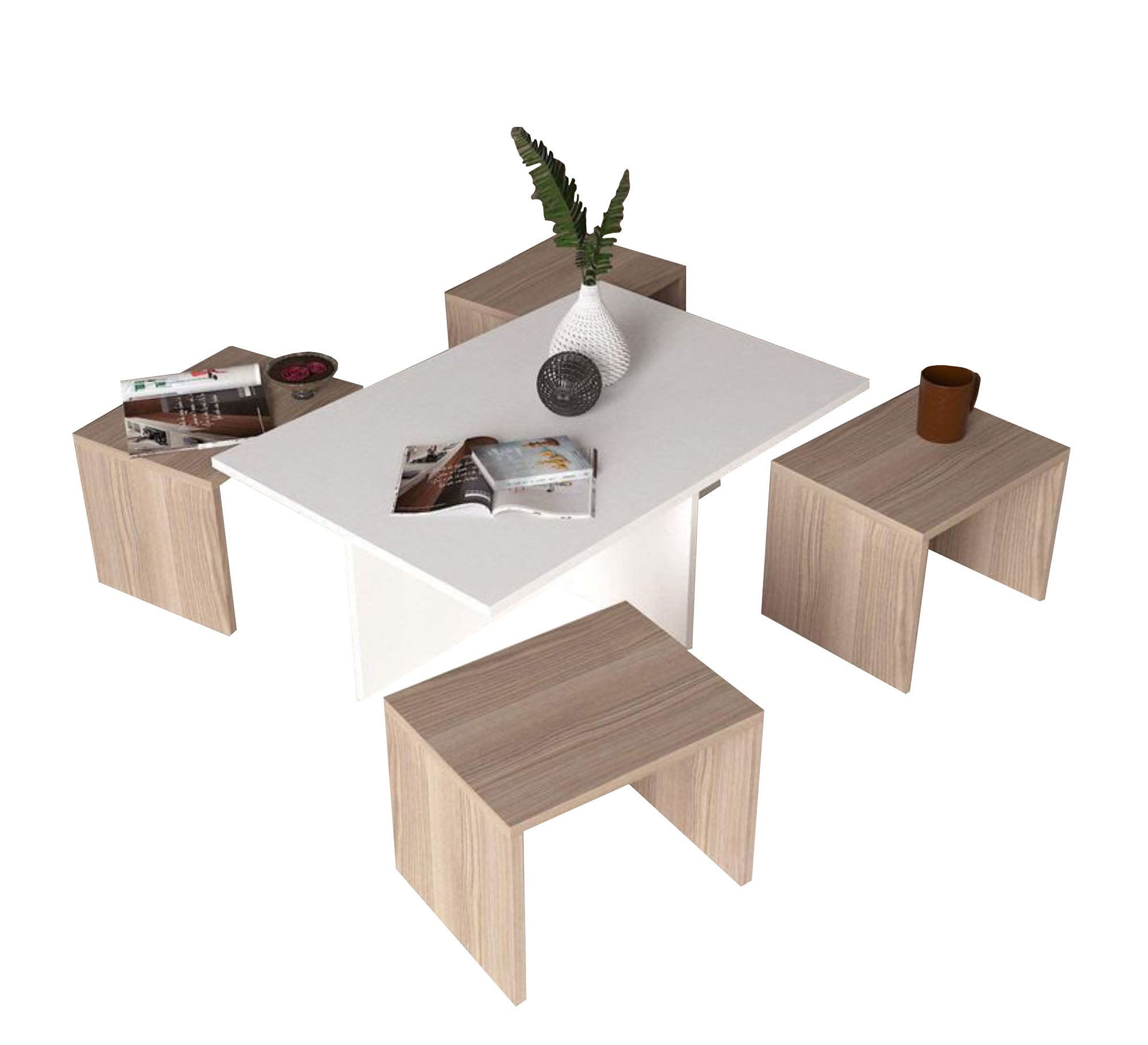Modern white table - Vitrine Furniture - Furniture