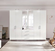 Modern white wardrobe - Vitrine Furniture - Furniture