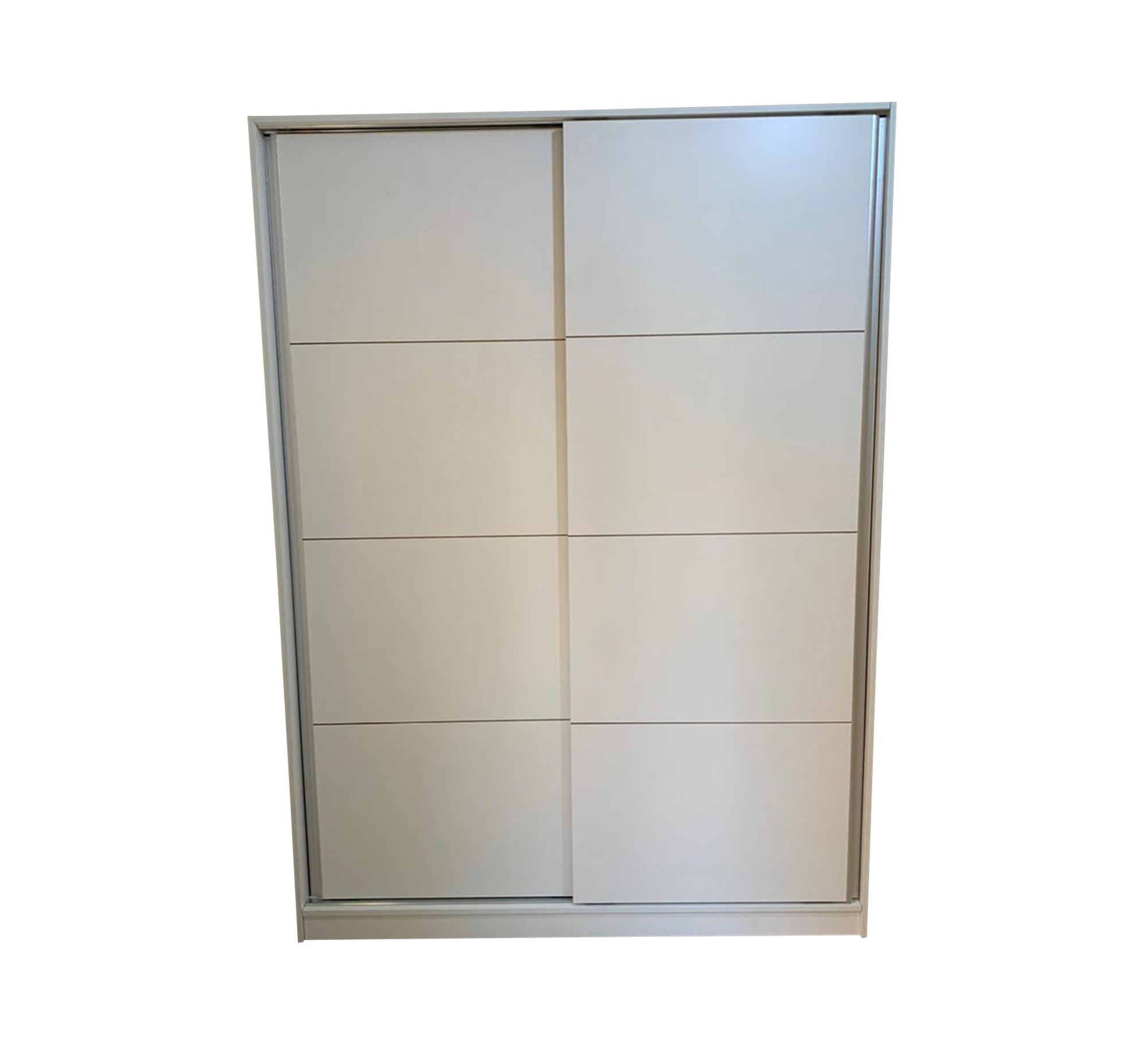 Modern white wardrobe with two doors - Vitrine Furniture - Furniture