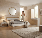 Modern wooden bedroom with a contemporary design - Vitrine Furniture - Kids Room Sets