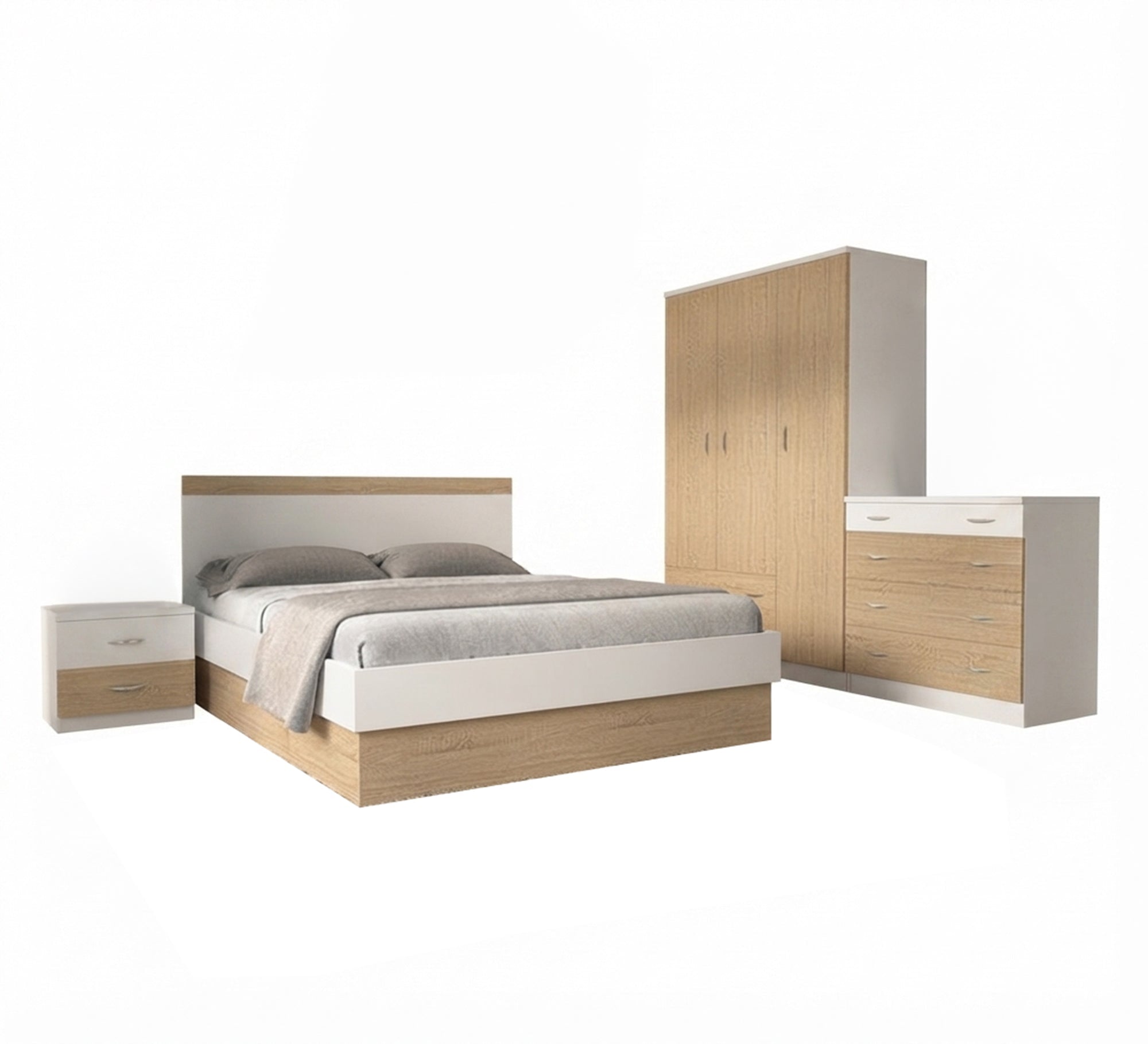 Modern wooden bedroom with a contemporary design - Vitrine Furniture - Kids Room Sets