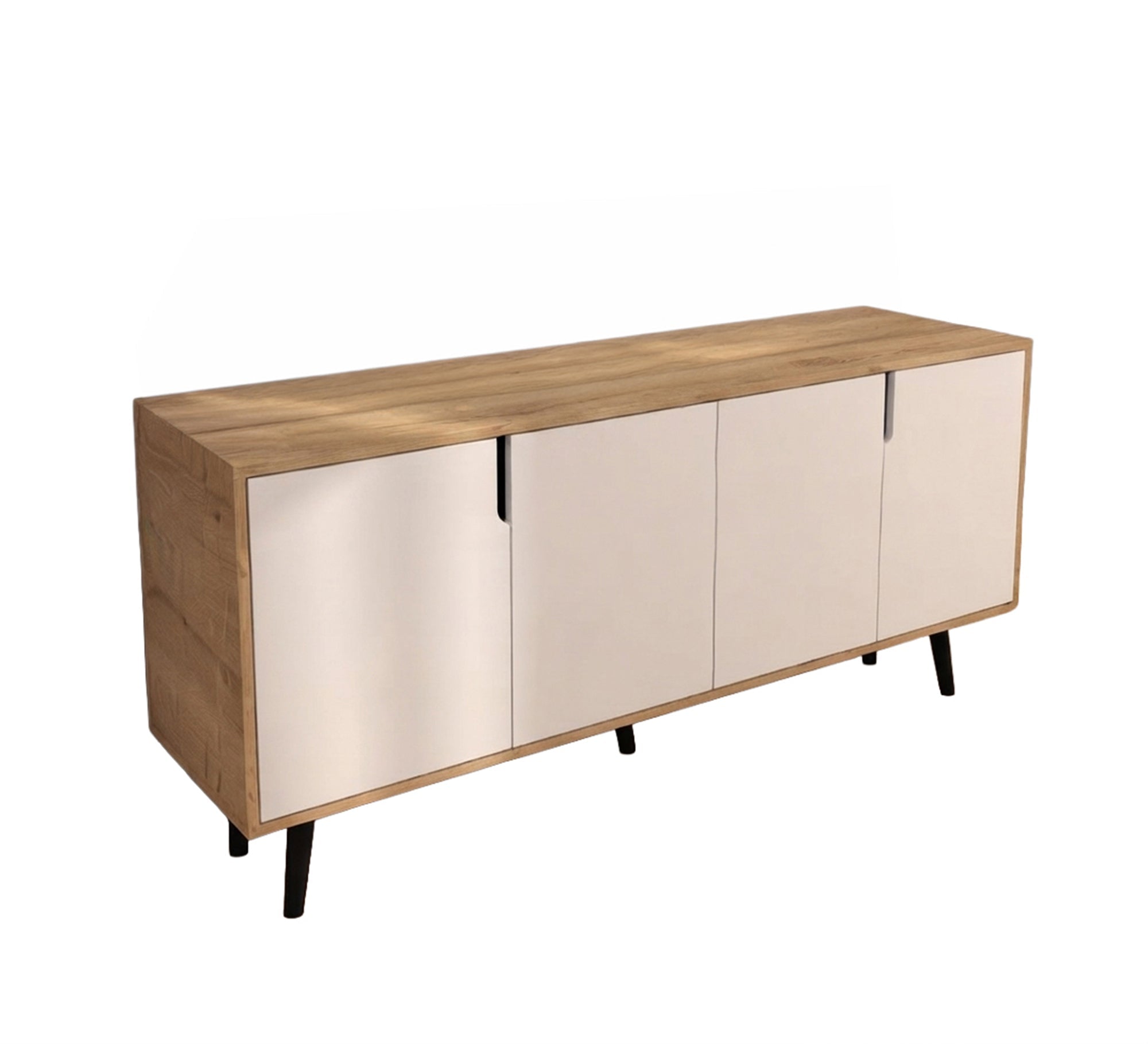 Modern wooden buffet with an elegant and distinctive design - Vitrine Furniture - TV Table & Cabinet