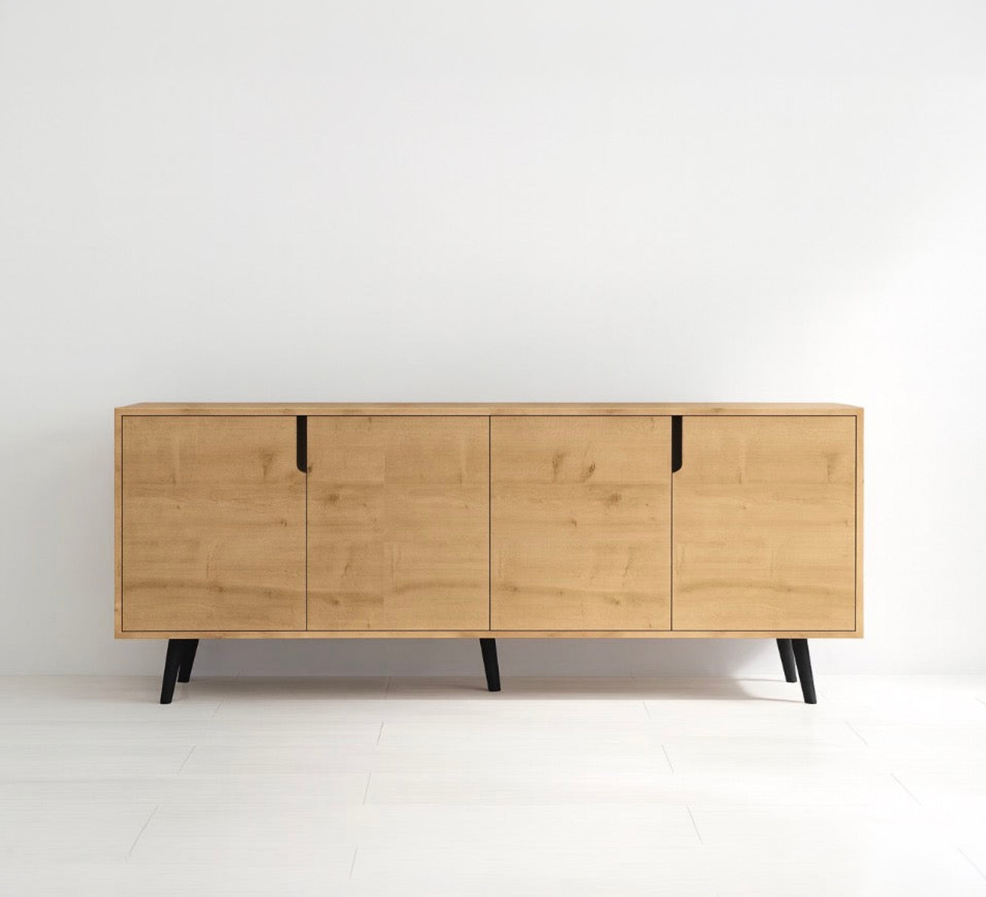 Modern wooden buffet with an elegant and distinctive design - Vitrine Furniture - TV Table & Cabinet