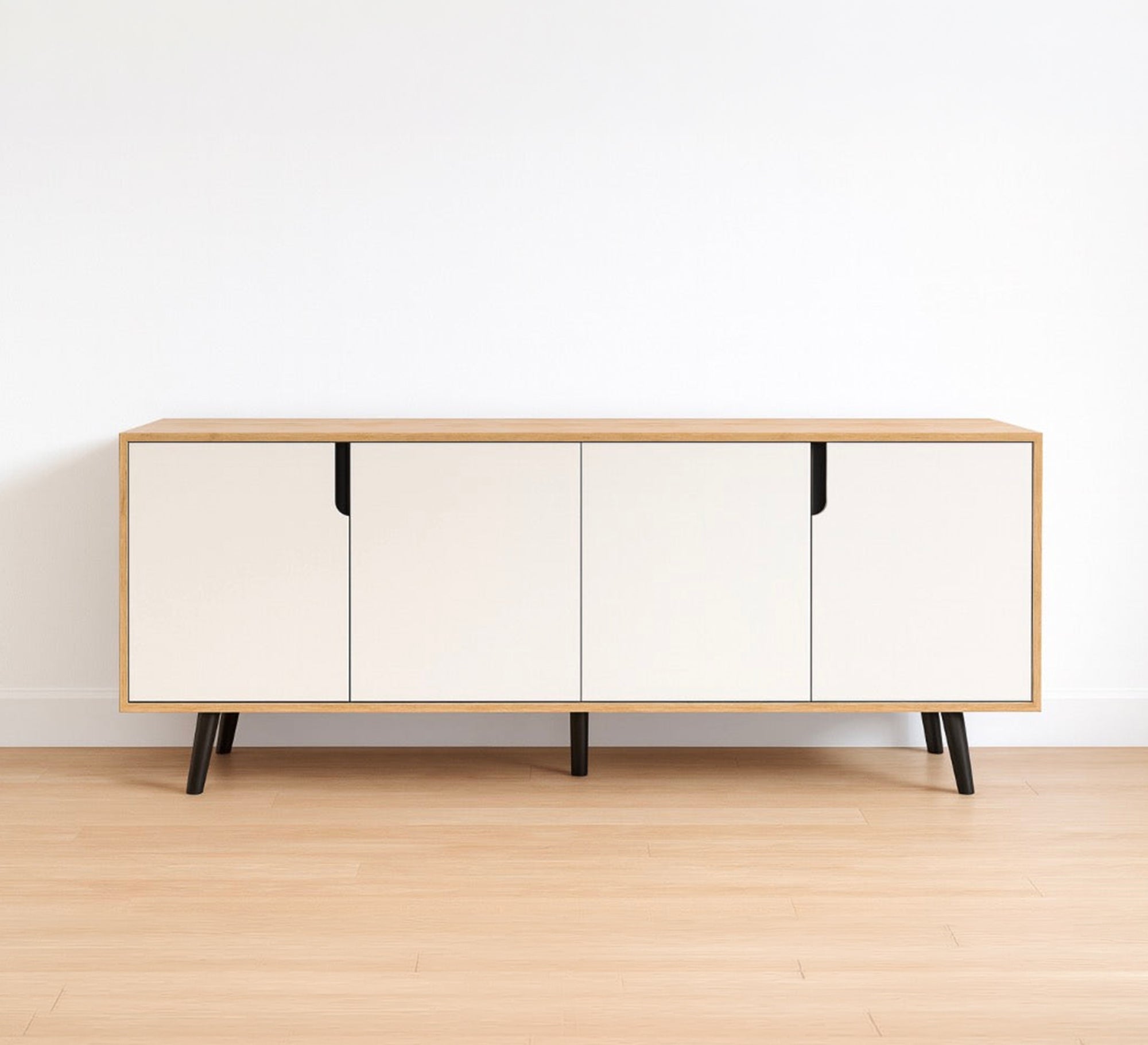 Modern wooden buffet with an elegant and distinctive design - Vitrine Furniture - TV Table & Cabinet