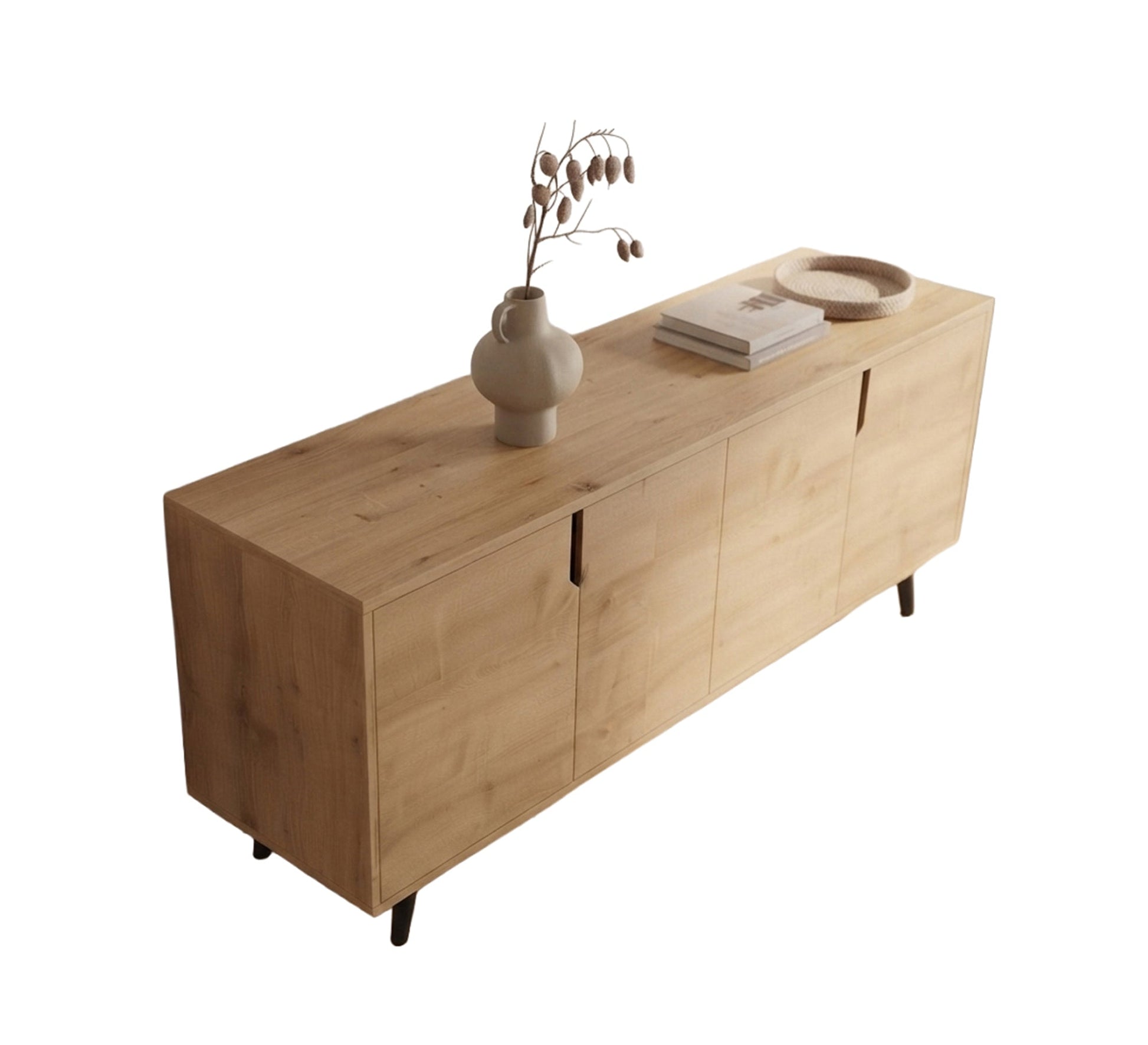 Modern wooden buffet with an elegant and distinctive design - Vitrine Furniture - TV Table & Cabinet