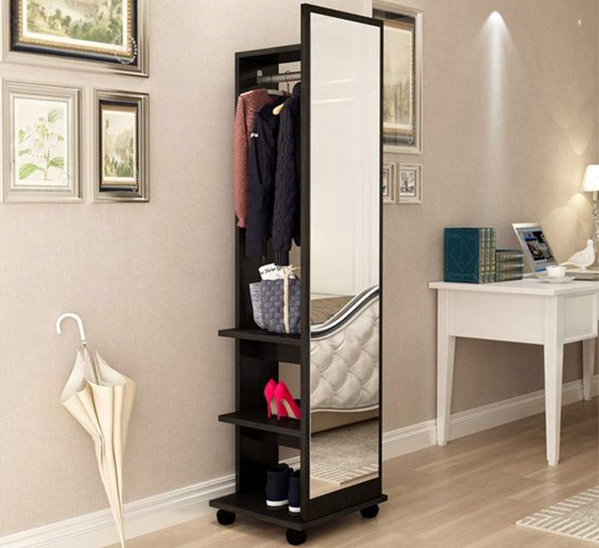 Movable Wardrobe: Stylish, Compact, Versatile - Vitrine Furniture - Furniture