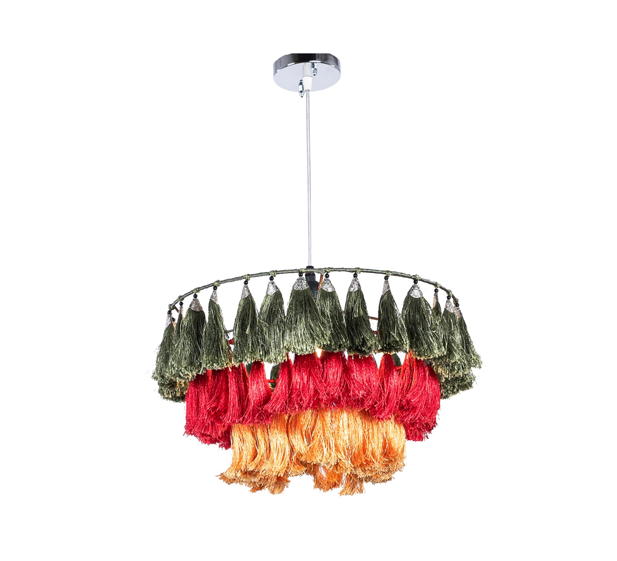 Multi - Color Tassel Ceiling Lamp - Vitrine Furniture - Lighting