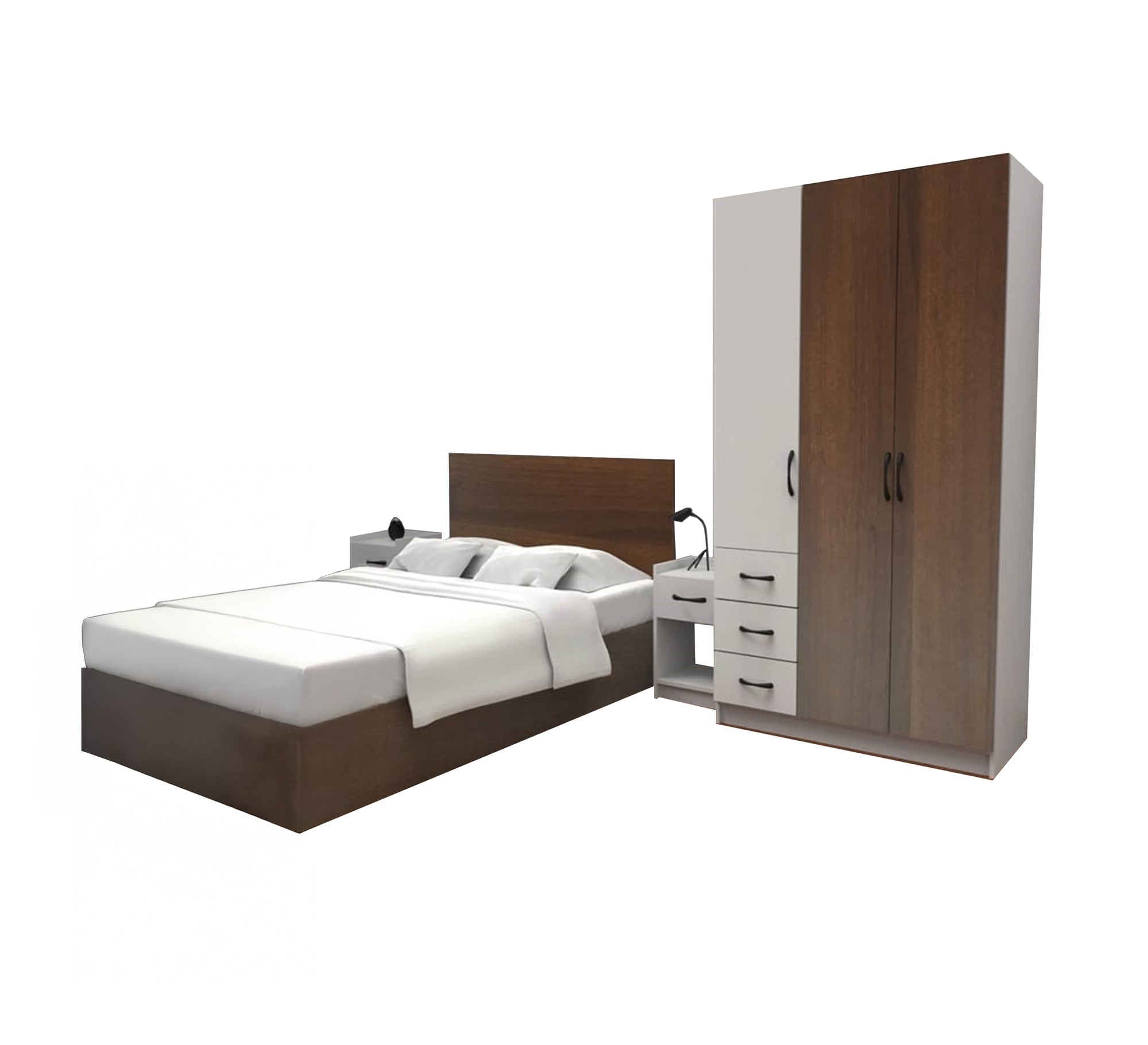 Multi - colored bedroom - Vitrine Furniture - Furniture