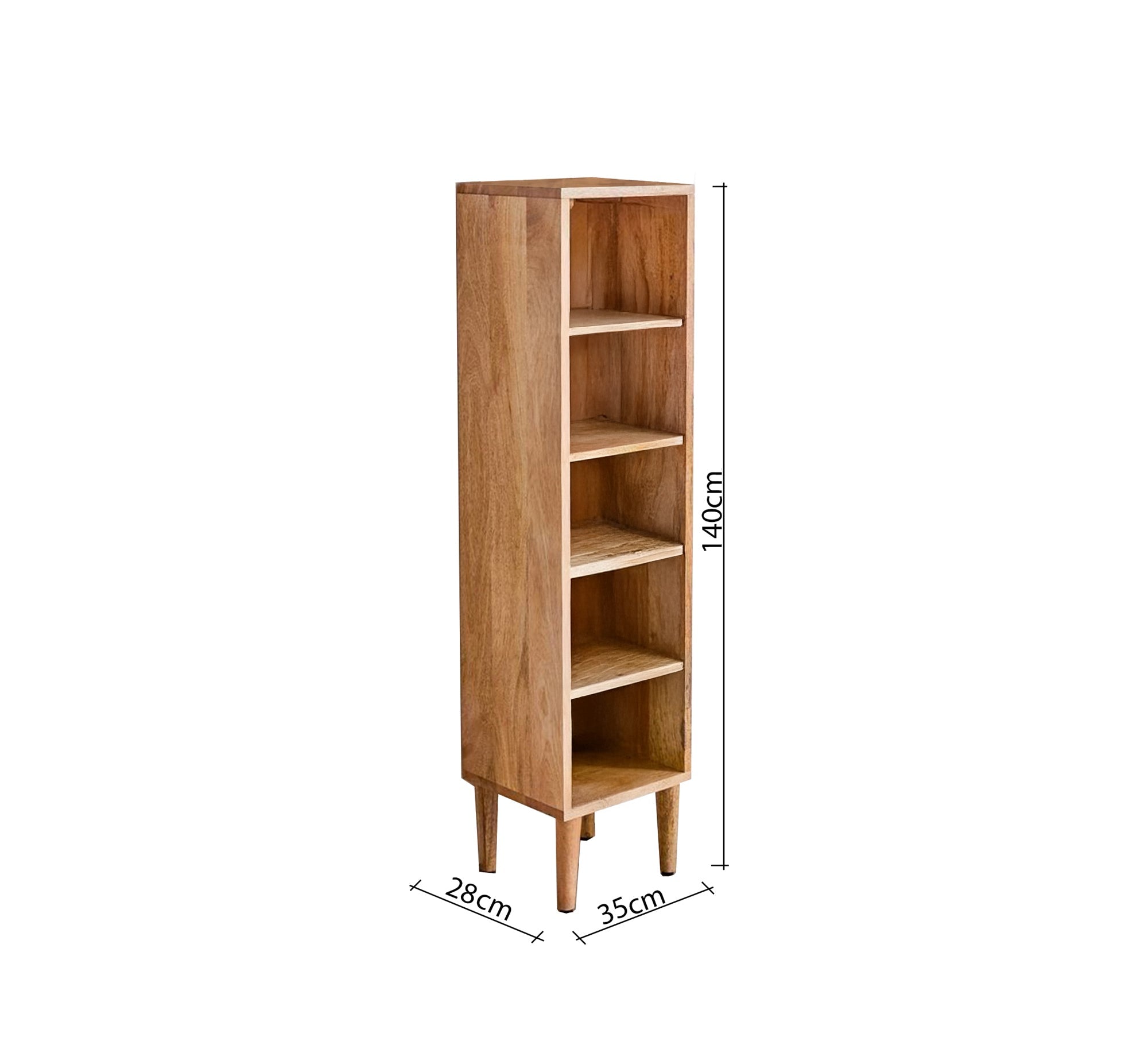 Multi - shelf wooden bathroom cabinet - Vitrine Furniture - Furniture