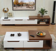 Multi - Surface Table + Modern TV Unit Elegance - Vitrine Furniture - Furniture
