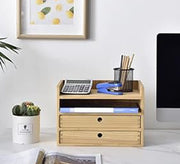 Multi - Use Desk Organizer with Drawers – MDF - Vitrine Furniture - Furniture