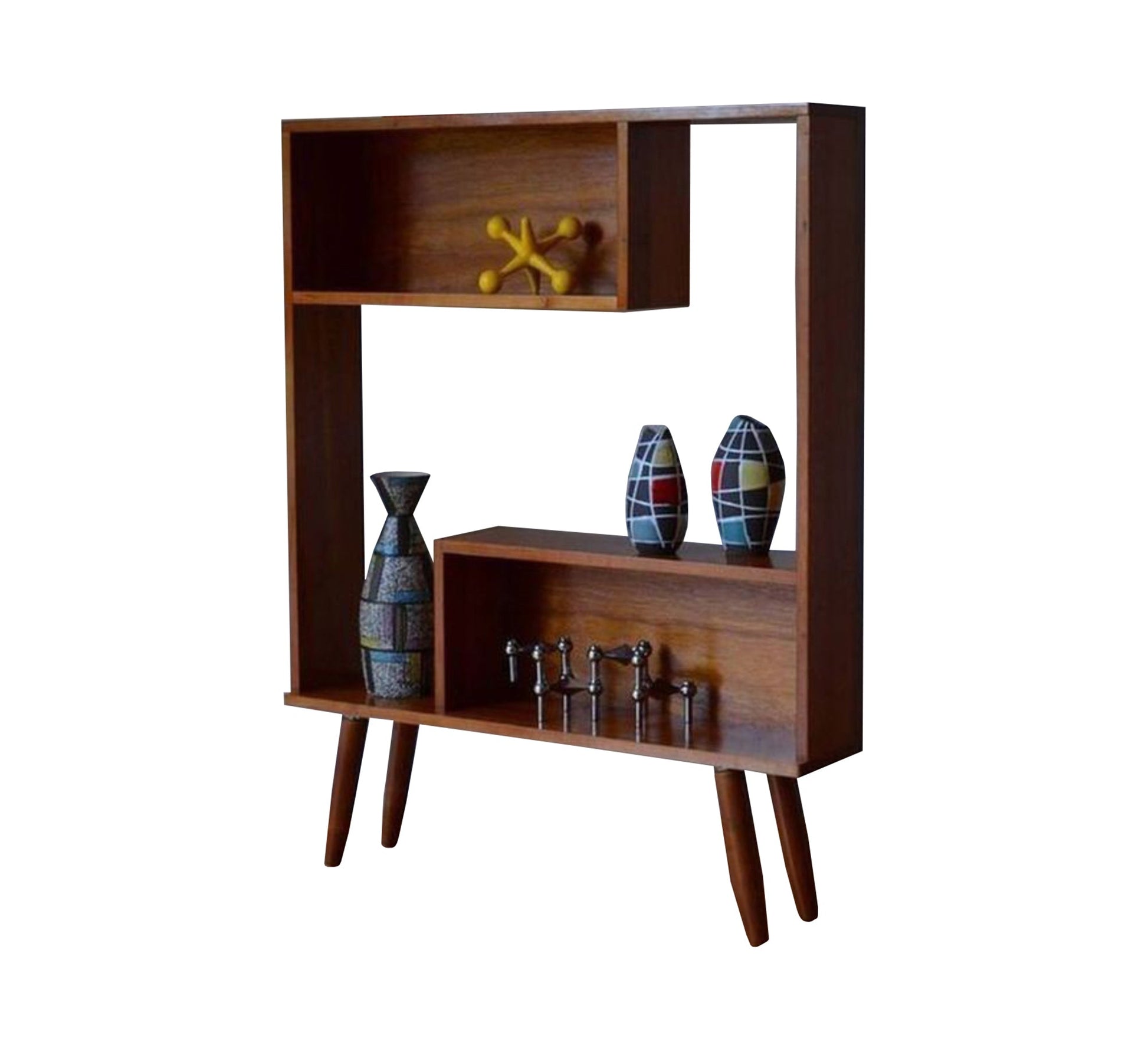 Natural wood bookshelf (0.75 inches thick) - Vitrine Furniture - Furniture