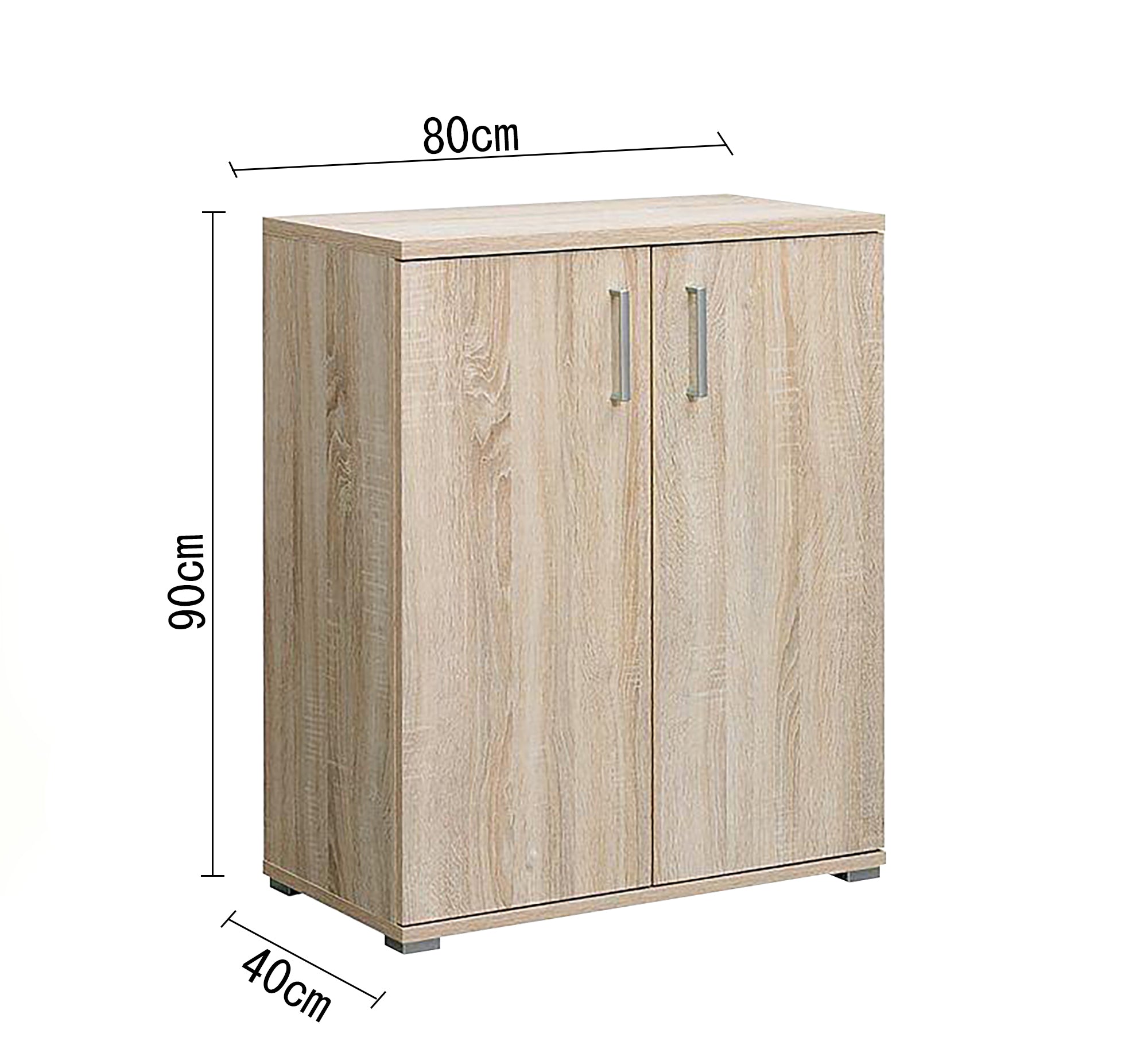 Natural wood color Shoe rack - Vitrine Furniture - Furniture