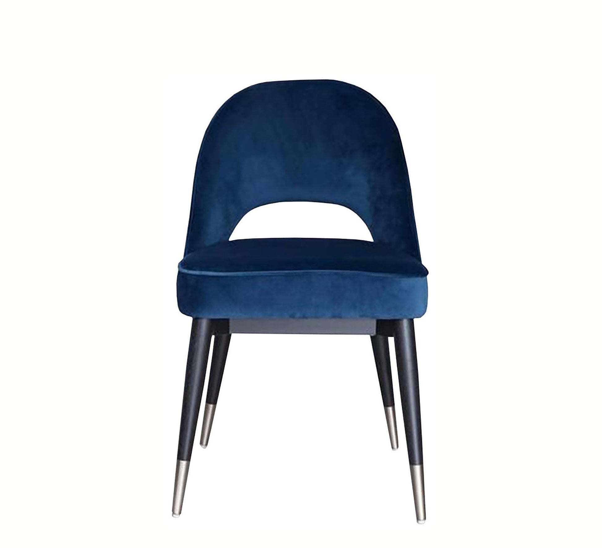 Navy blue upholstered chair - Vitrine Furniture - Furniture