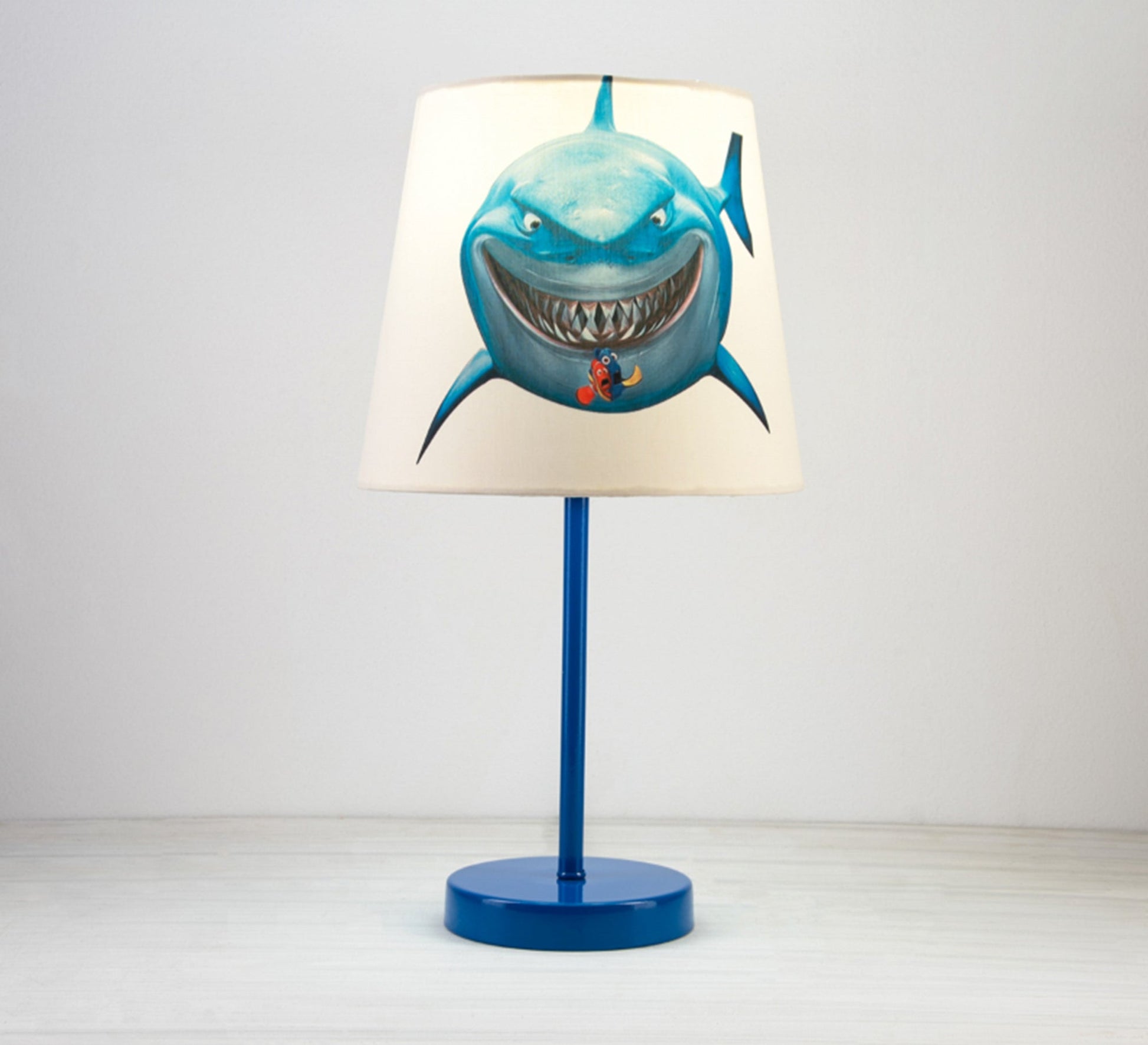 Nemo Lamp: Sea Adventure, Light, Kids Decor with Blue Base - Vitrine Furniture - Lighting