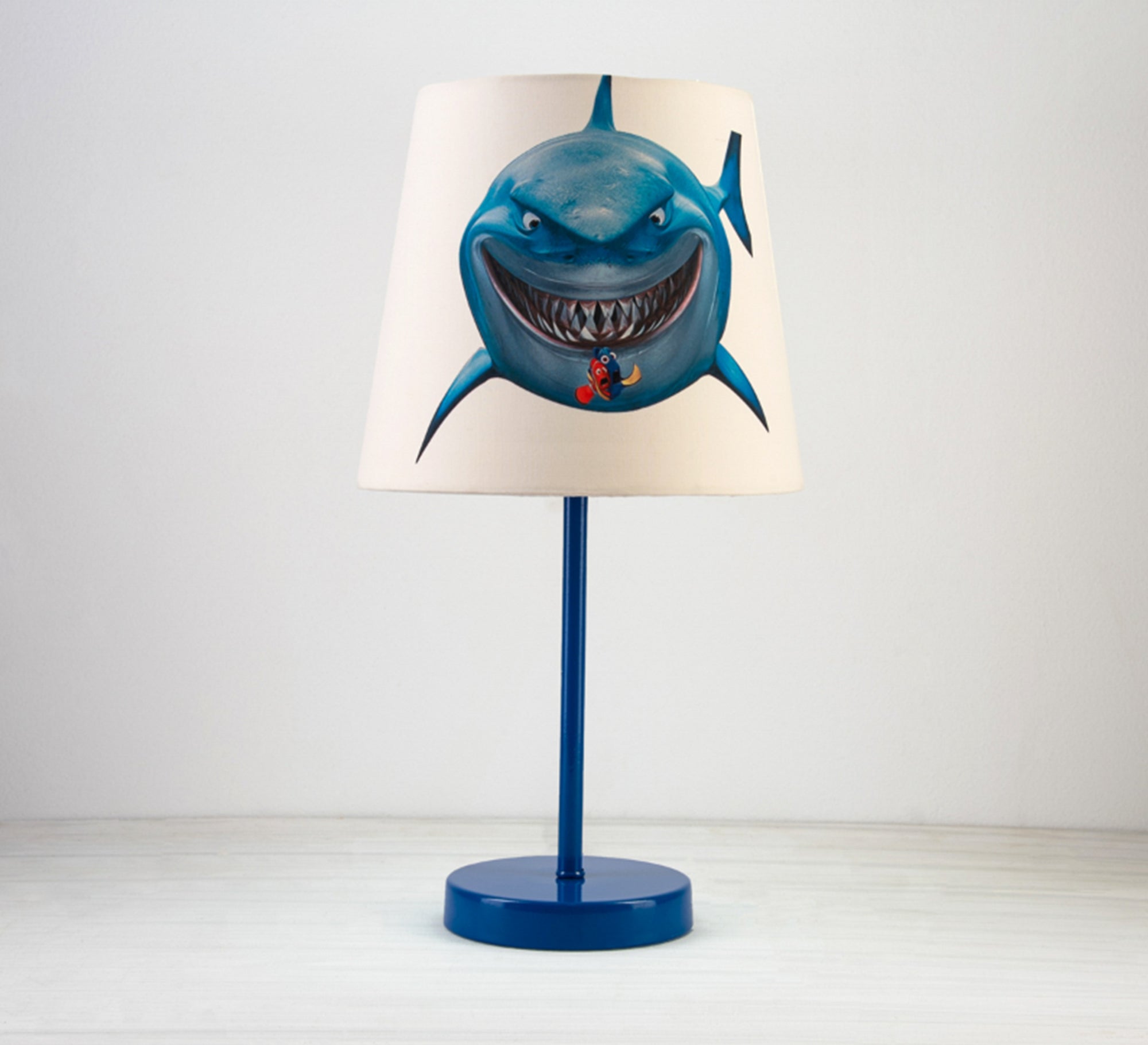 Nemo Lamp: Sea Adventure, Light, Kids Decor with Blue Base