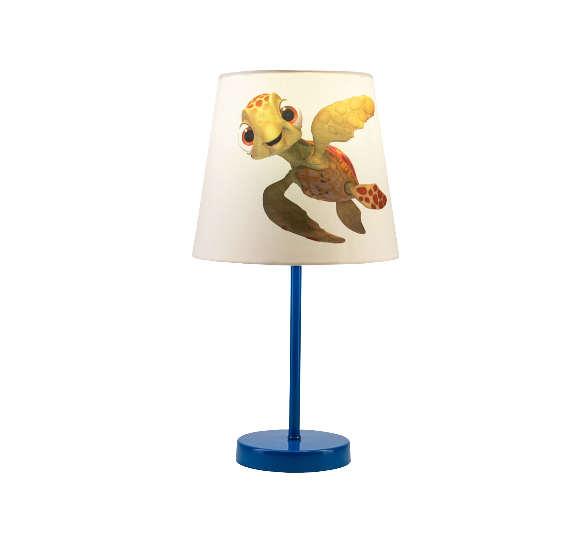 Nemo Turtle Lamp : A beautiful nautical touch with a blue base. - Vitrine Furniture - Lighting