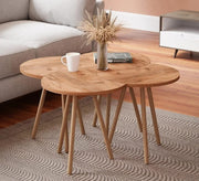 Nesting quadruple coffee tables - Vitrine Furniture - Side Tables