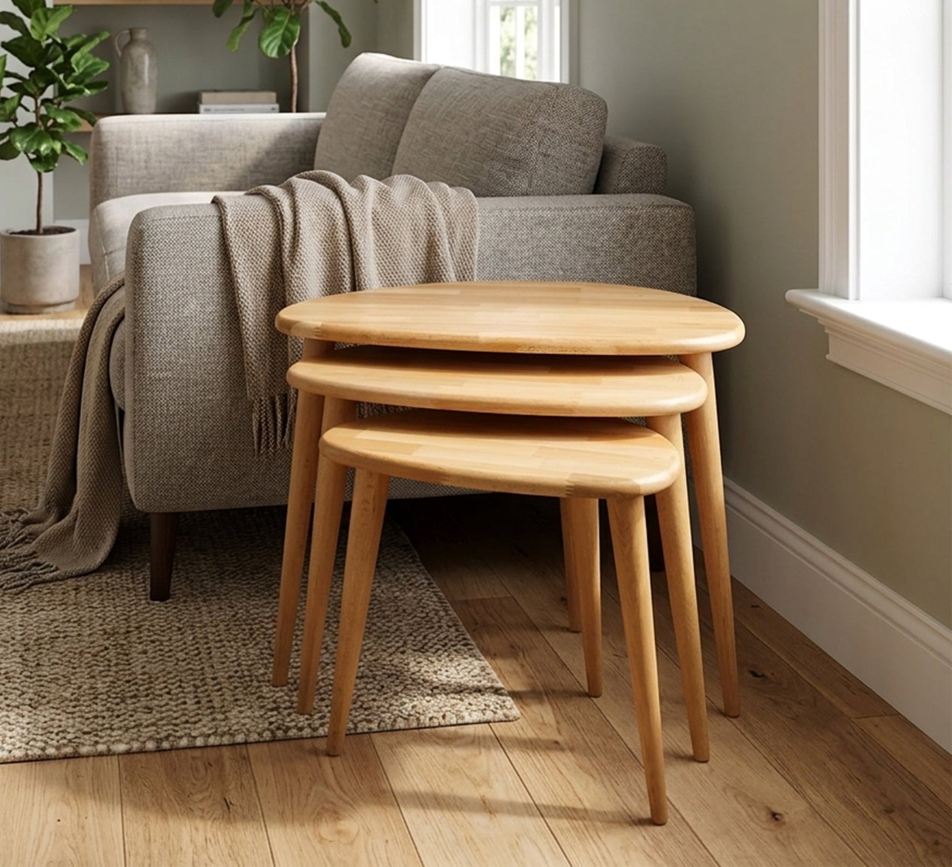 Nesting tables with a unique design - Vitrine Furniture - Side Tables