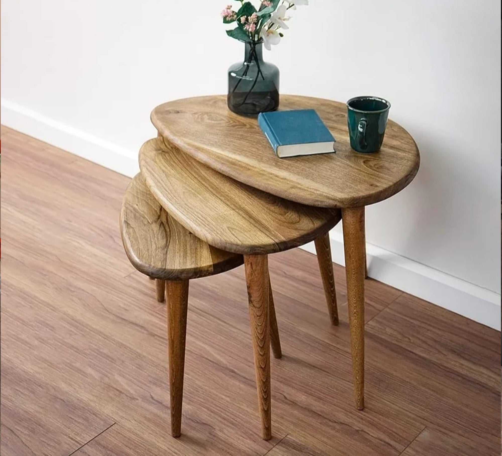 Nesting tables with a unique design - Vitrine Furniture - Side Tables