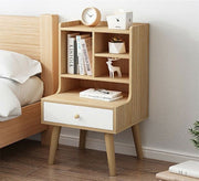 New design nightstand with library shelves - Vitrine Furniture - Furniture