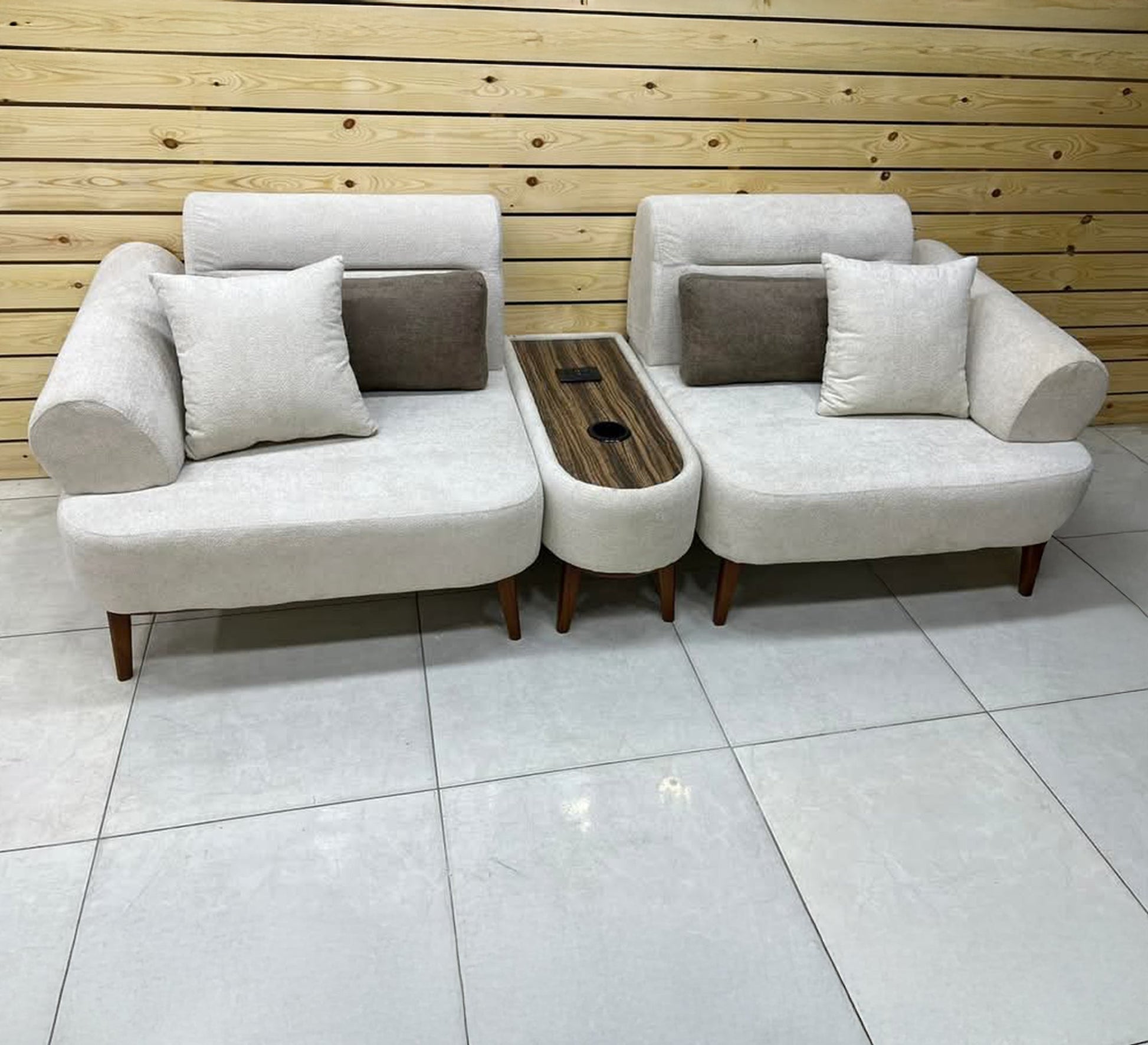 Newly designed three - piece sofa - Vitrine Furniture - Furniture