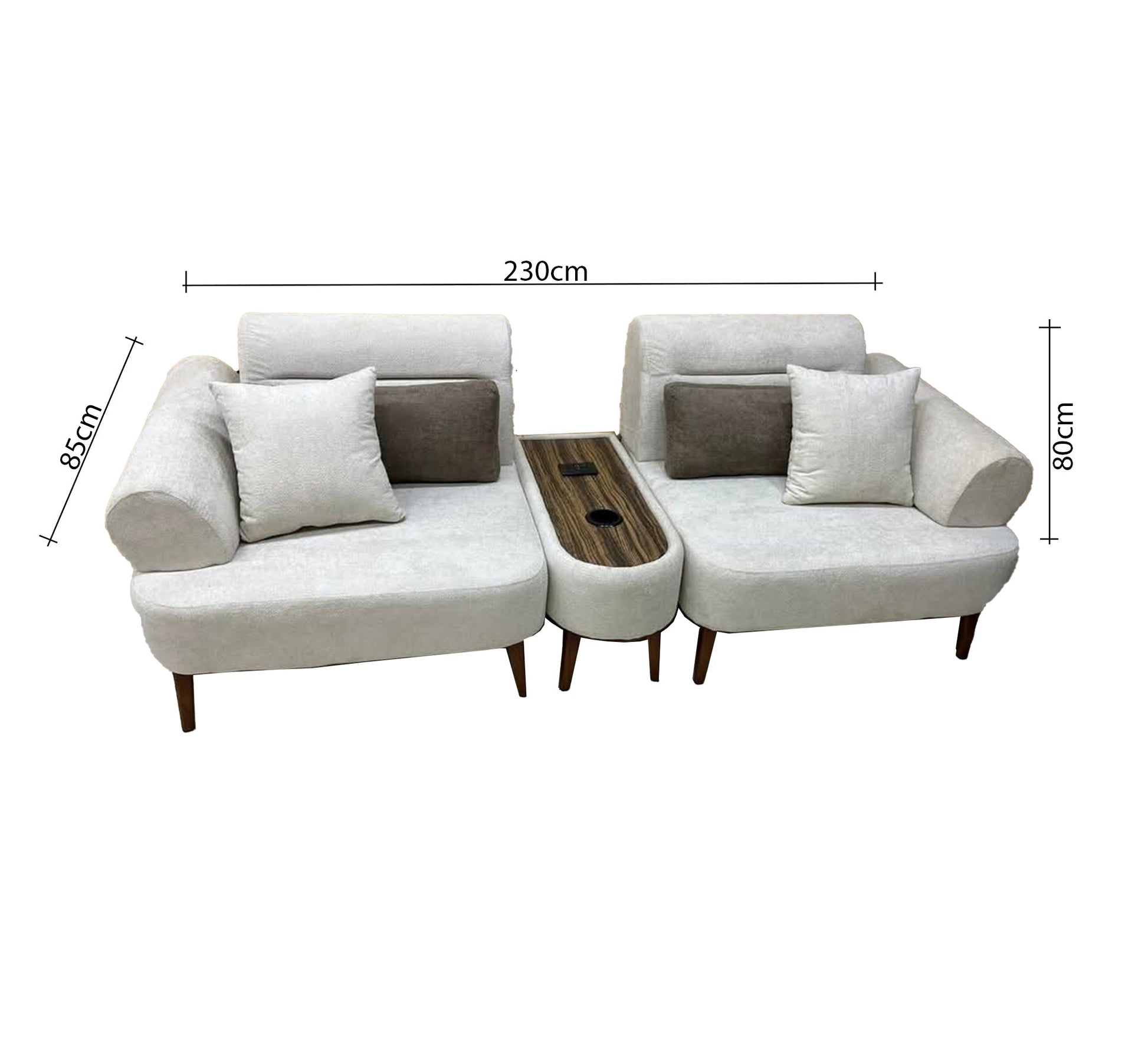 Newly designed three - piece sofa - Vitrine Furniture - Furniture
