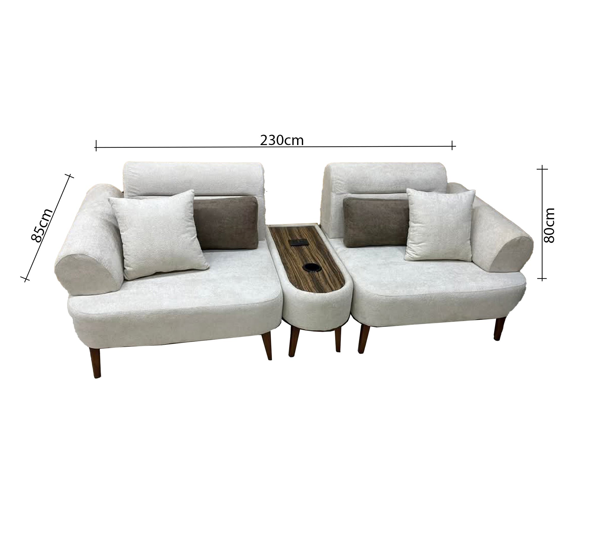 Newly designed three - piece sofa - Vitrine Furniture - Furniture