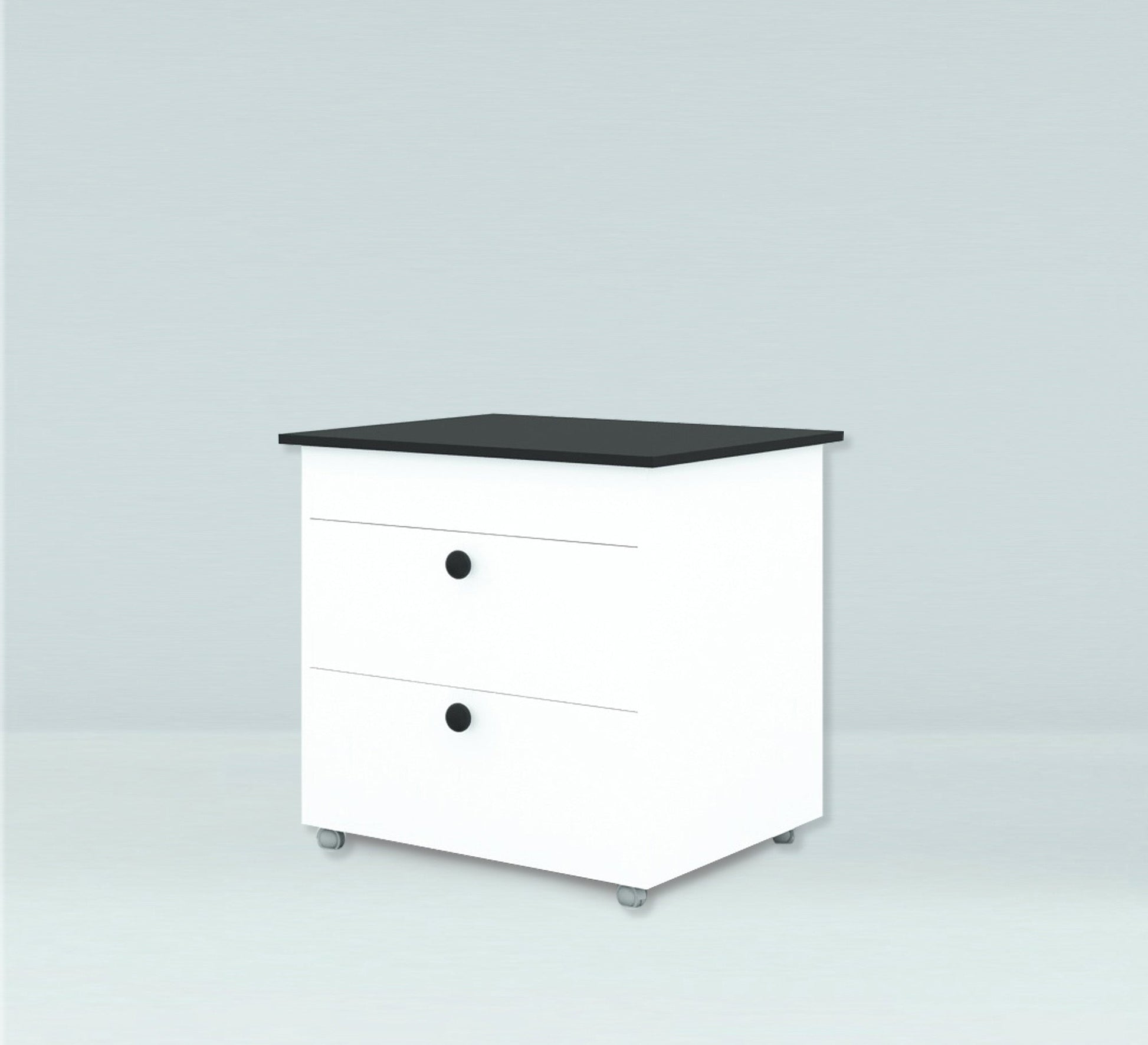 Nightstand with a black moving surface - Vitrine Furniture - Furniture