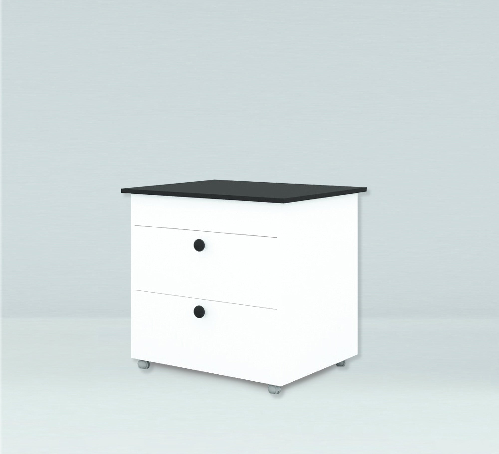 Nightstand with a black moving surface - Vitrine Furniture - Furniture