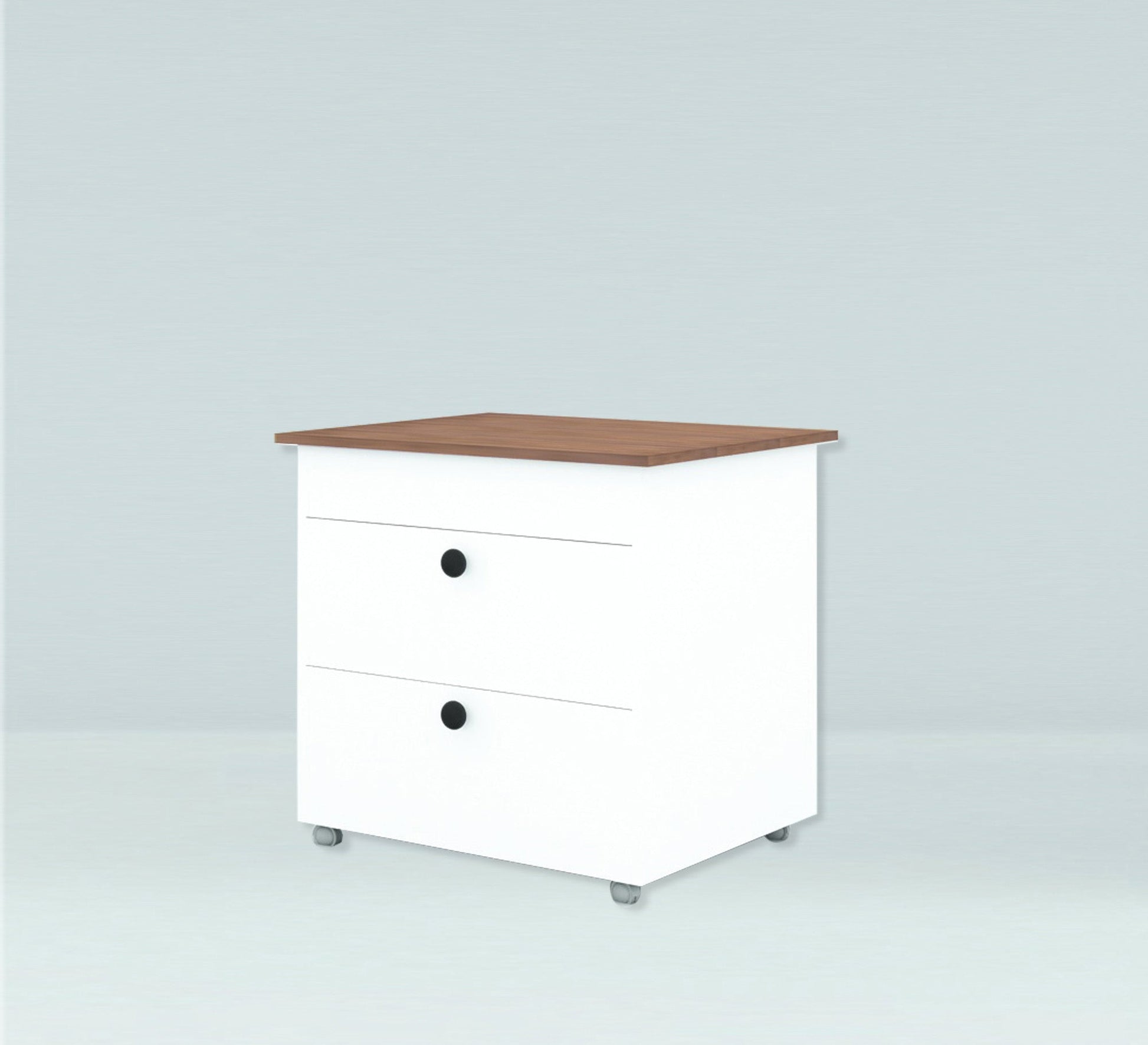 Nightstand with a brown movable surface - Vitrine Furniture - Furniture