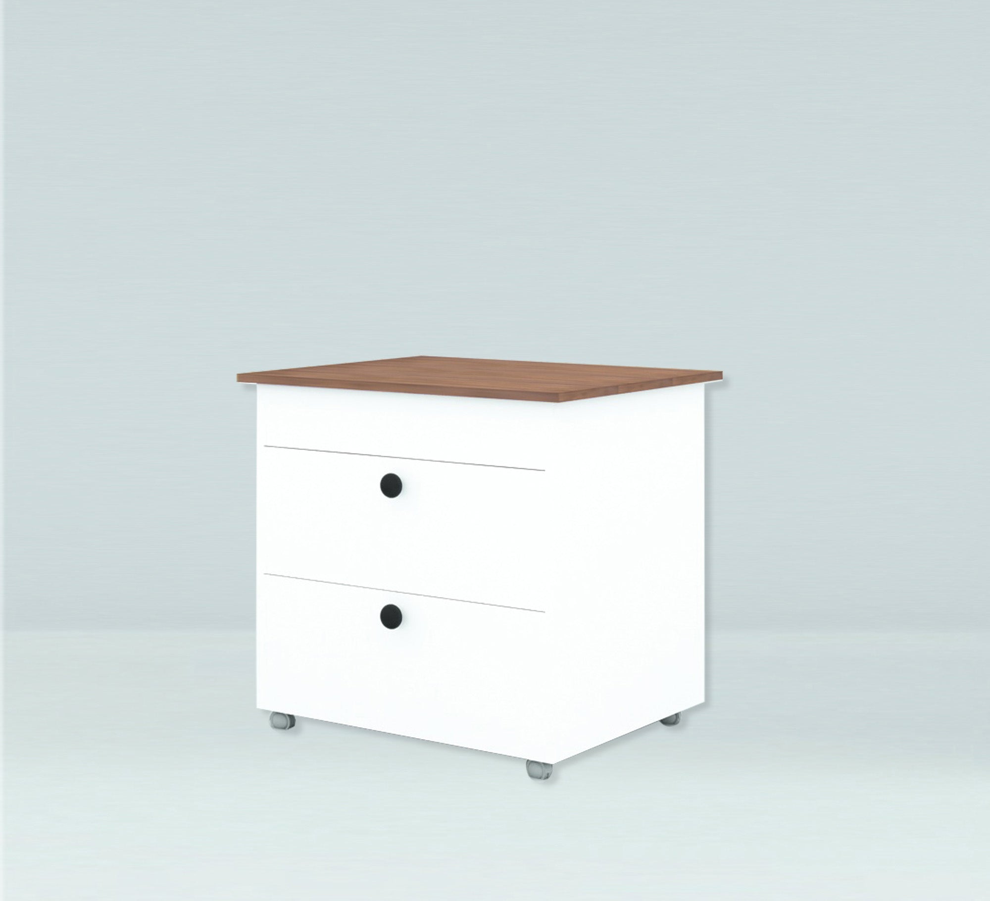 Nightstand with a brown movable surface - Vitrine Furniture - Furniture