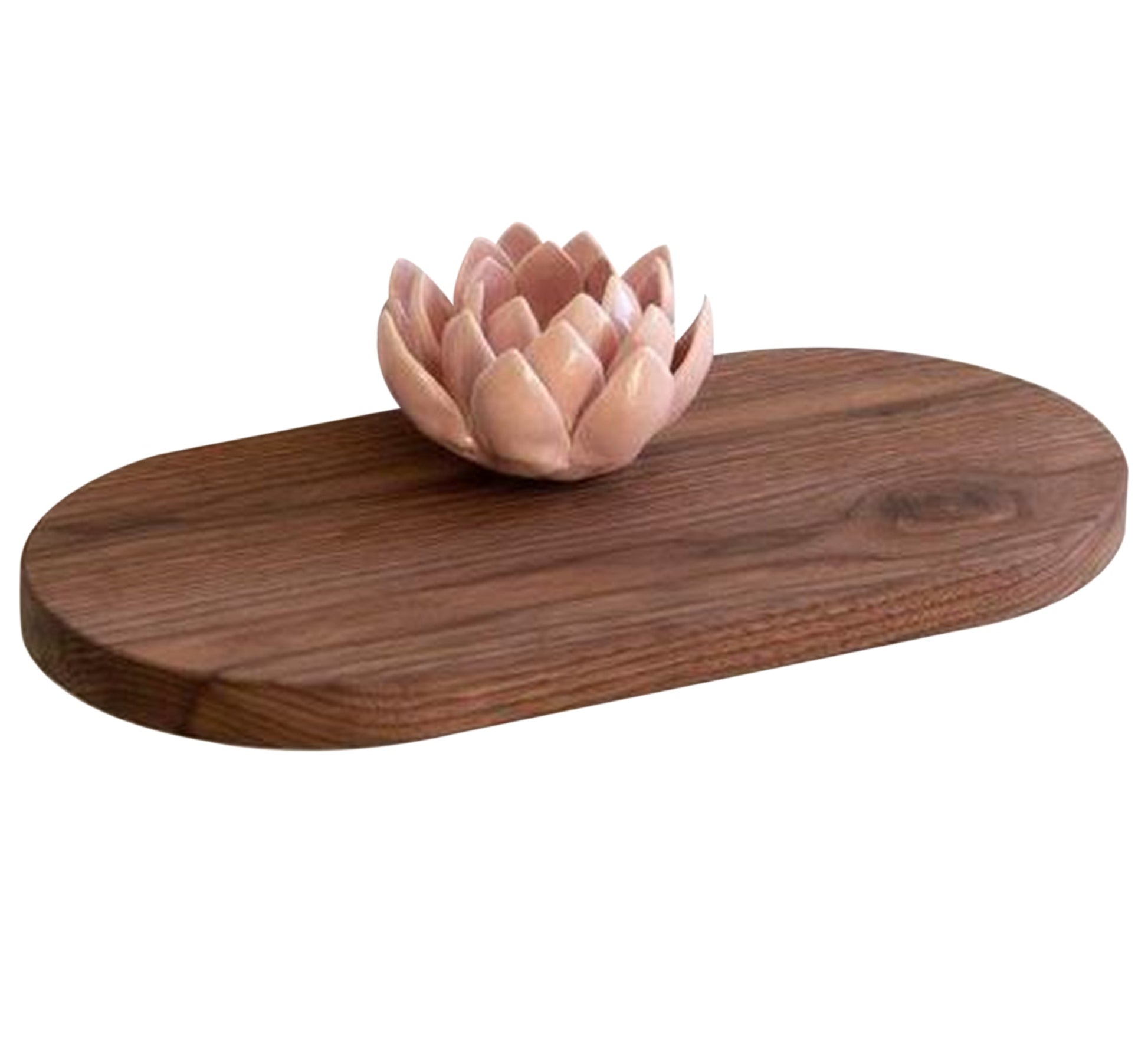 Oak Wood Wall Shelf - Vitrine Furniture - Décor