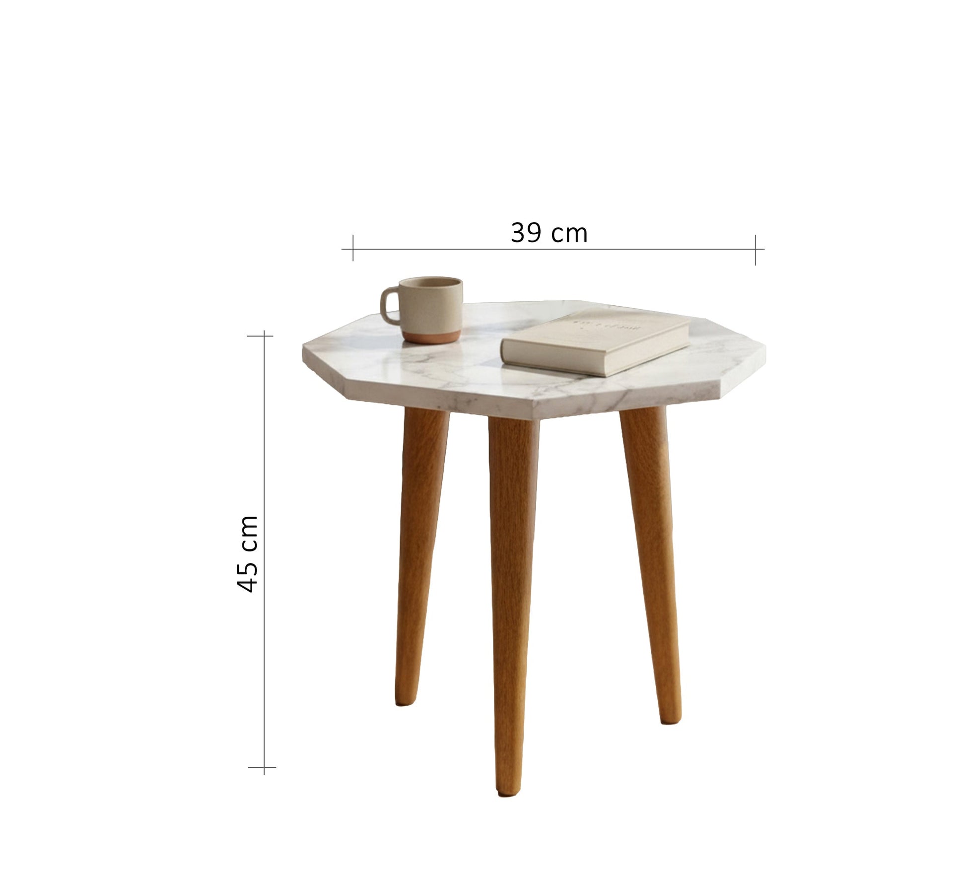 Octagonal side table - Vitrine Furniture - Side Tables