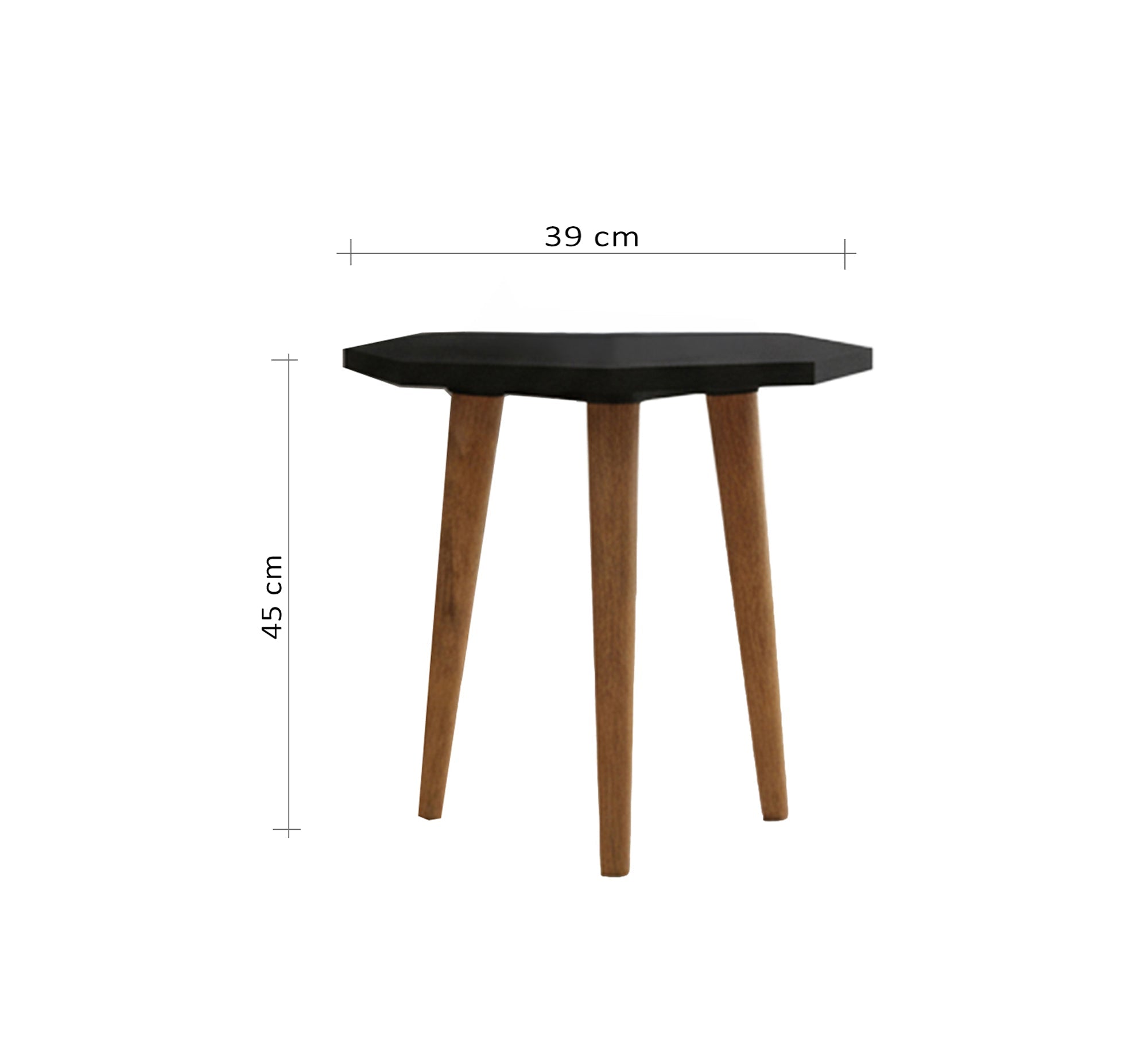 Octagonal side table - Vitrine Furniture - Side Tables