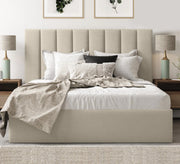 Off - white single bed - Vitrine Furniture - Furniture