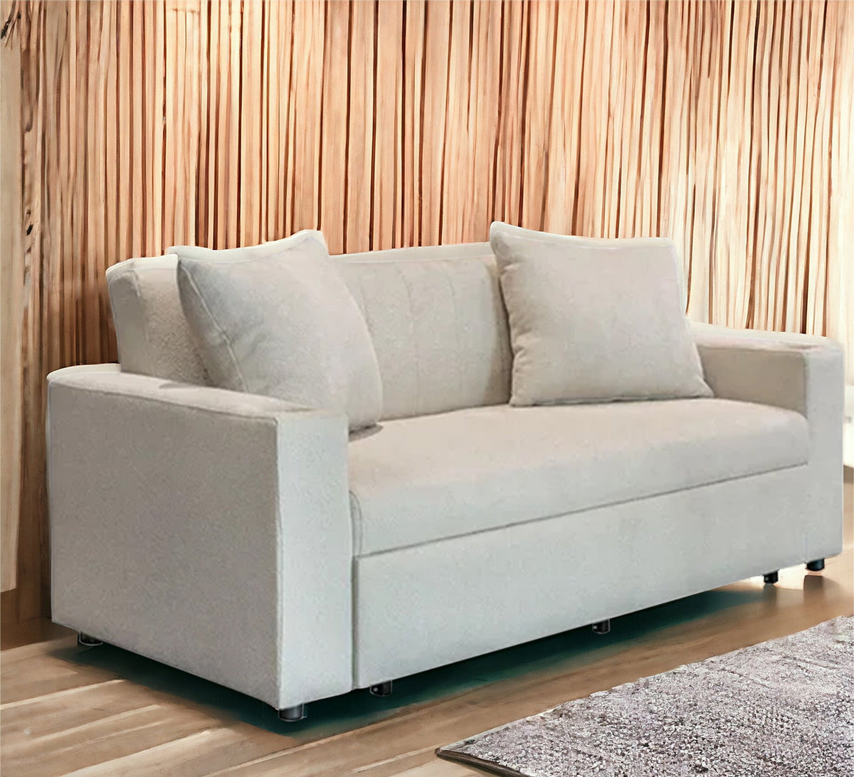 Off - White Sofa bed - Vitrine Furniture - Furniture