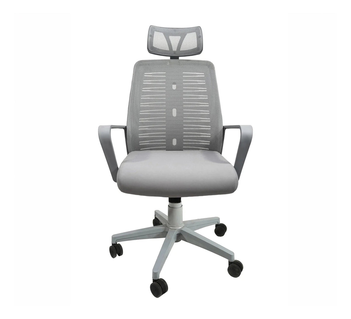 Office chair with comfortable mesh headrest and backrest - Vitrine Furniture - Office Chairs