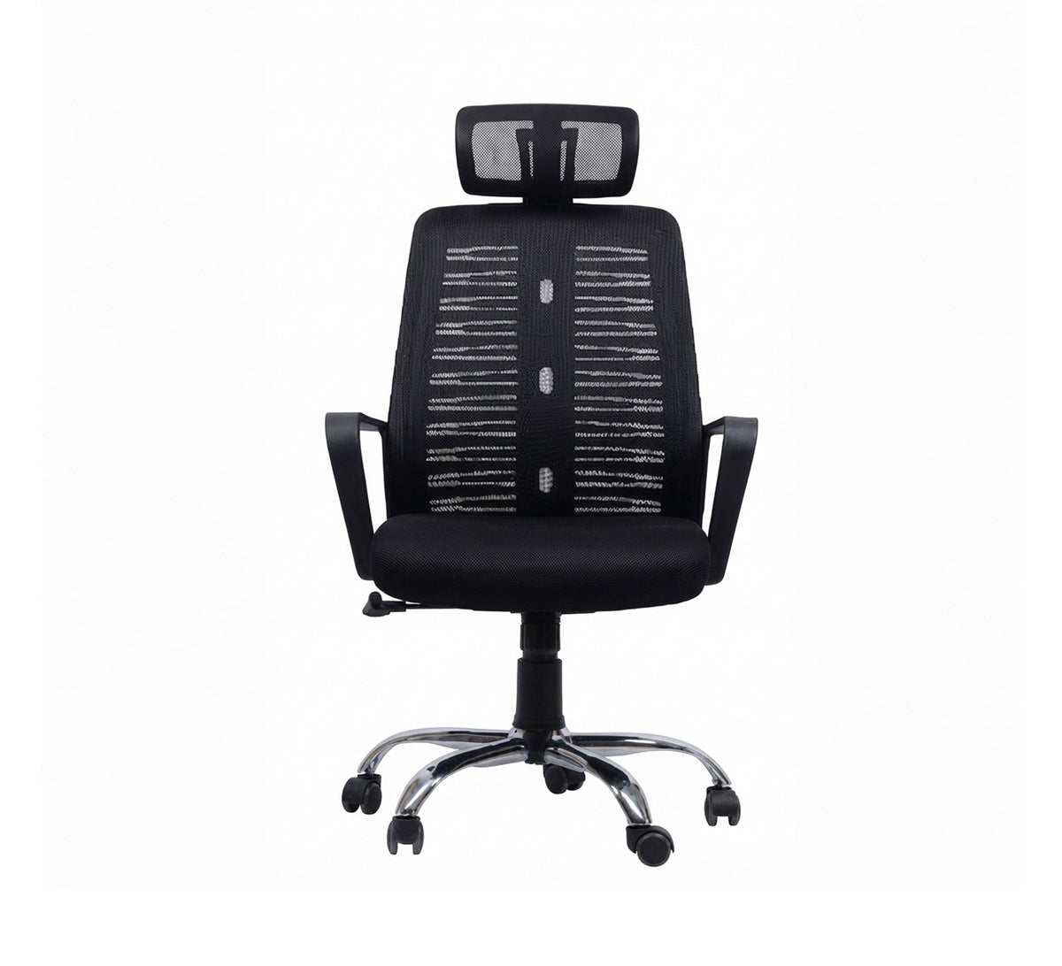 Office chair with comfortable mesh headrest and backrest - Vitrine Furniture - Office Chairs