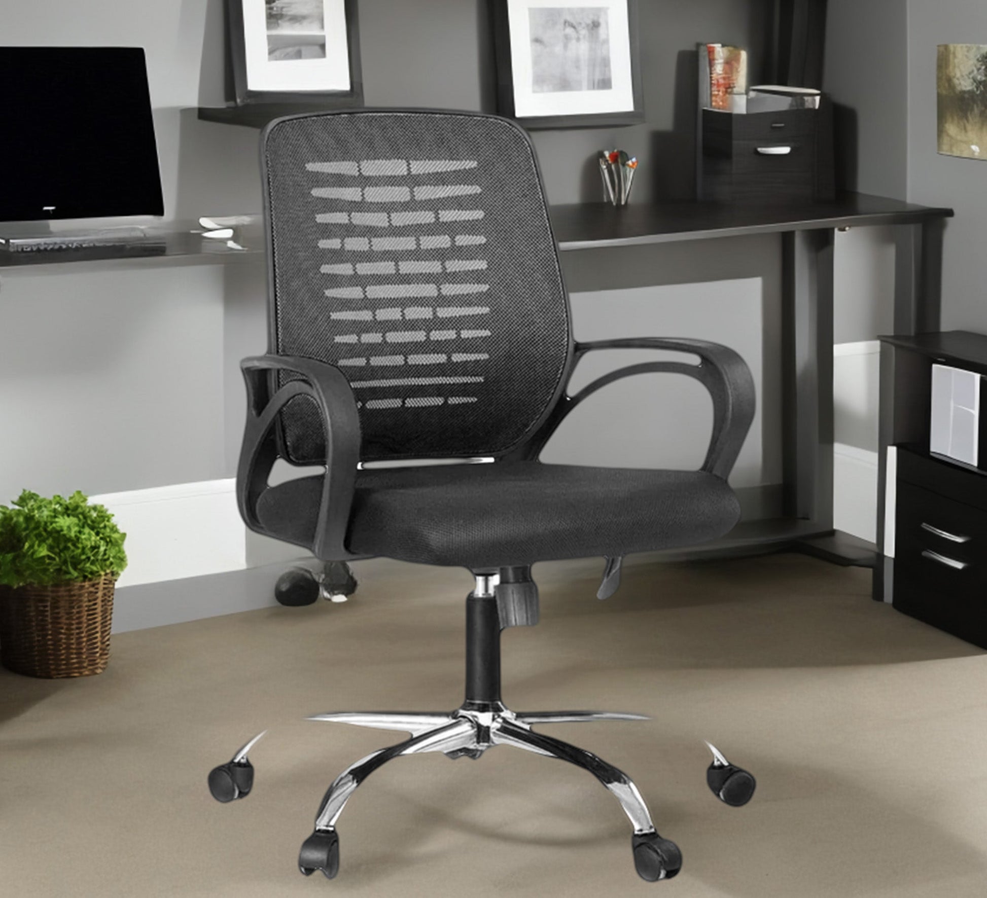 Office chair with moving legs - Vitrine Furniture - Office Chairs