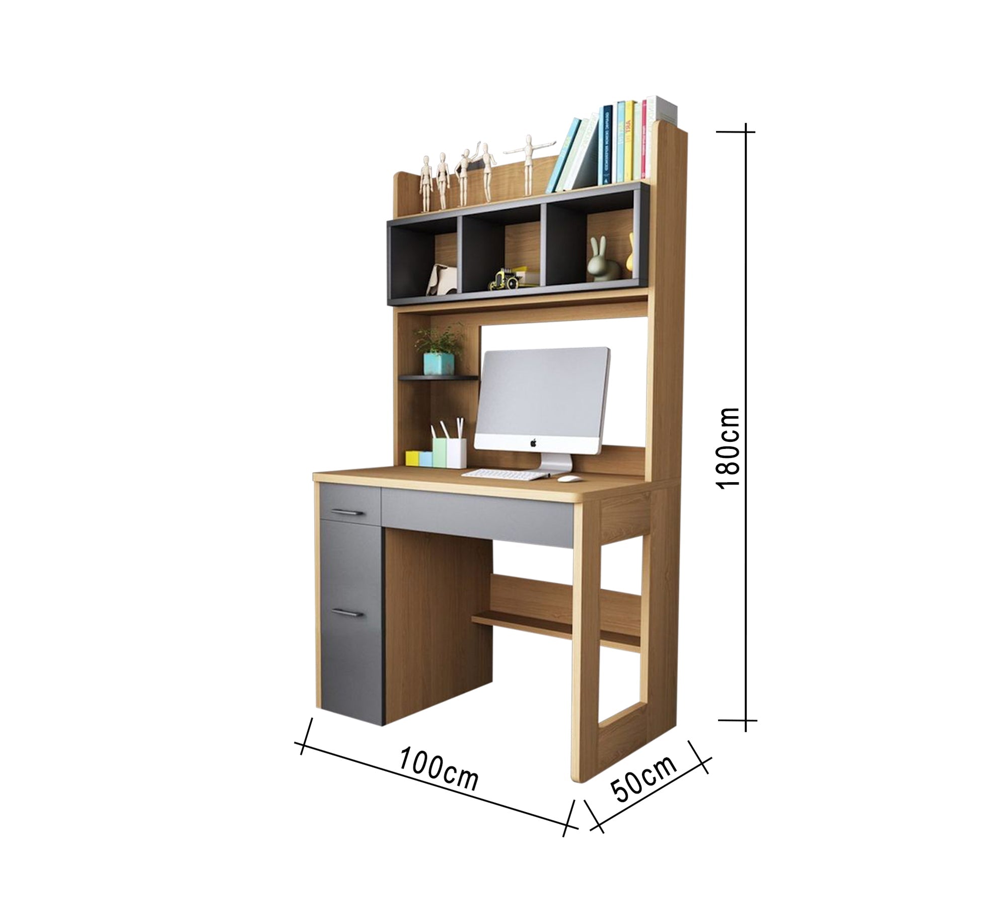 Office + Wooden Desk - Vitrine Furniture - Furniture