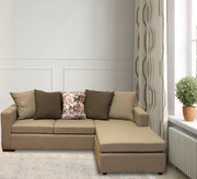 Olive & Beige Living | Cozy L Corner Sofa | Stylish Comfort - Vitrine Furniture - L - shape sofa set