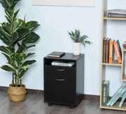 One black drawer and door - Vitrine Furniture - Furniture